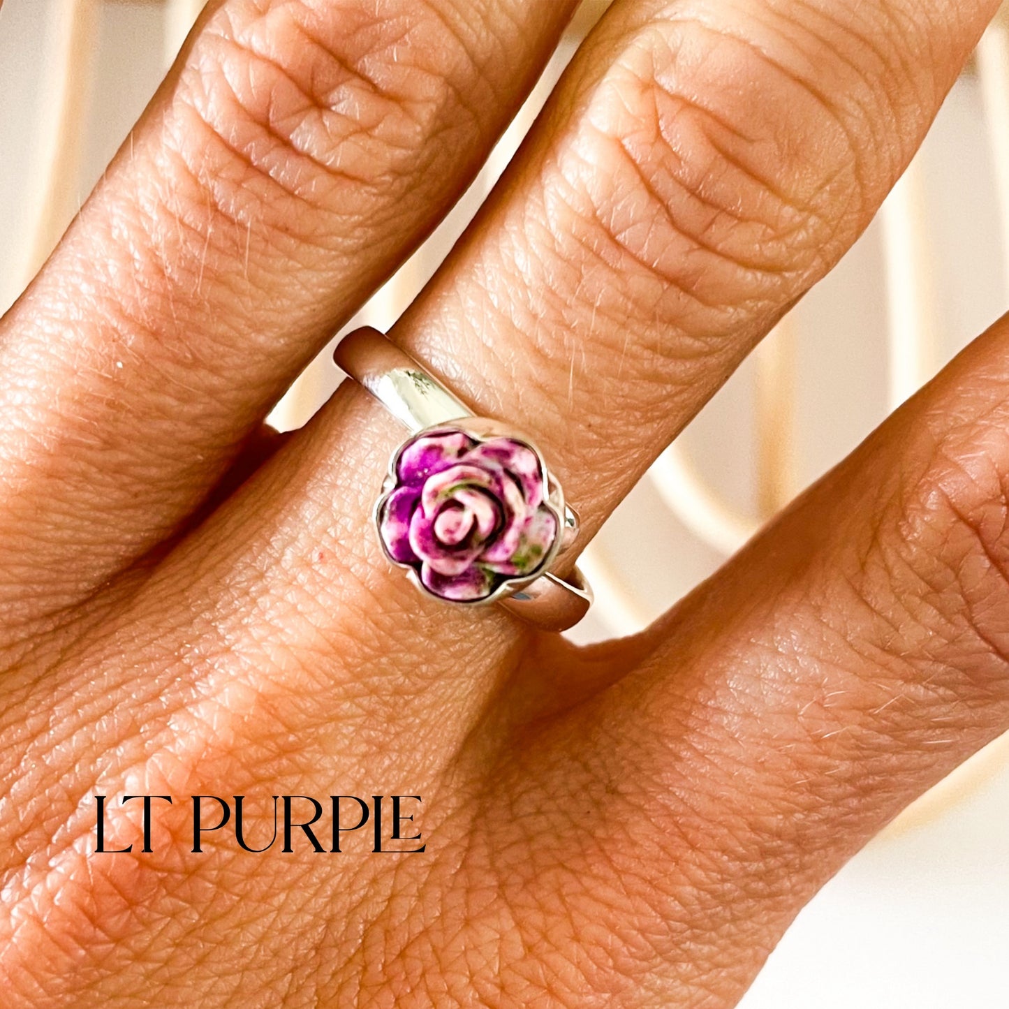 Resin Rose Collection - Both Metals