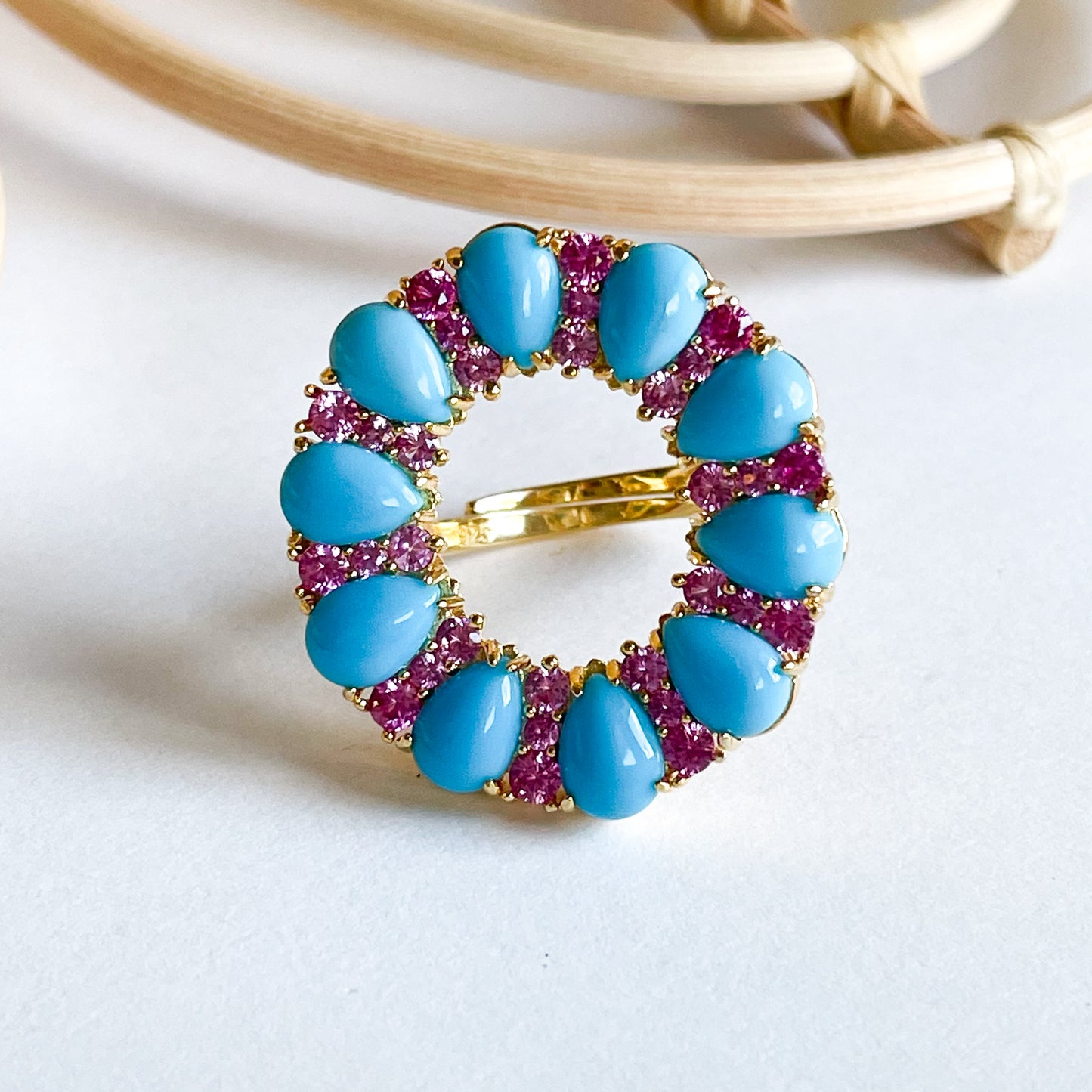 Bright Sky O Ring - Solid Sterling Silver