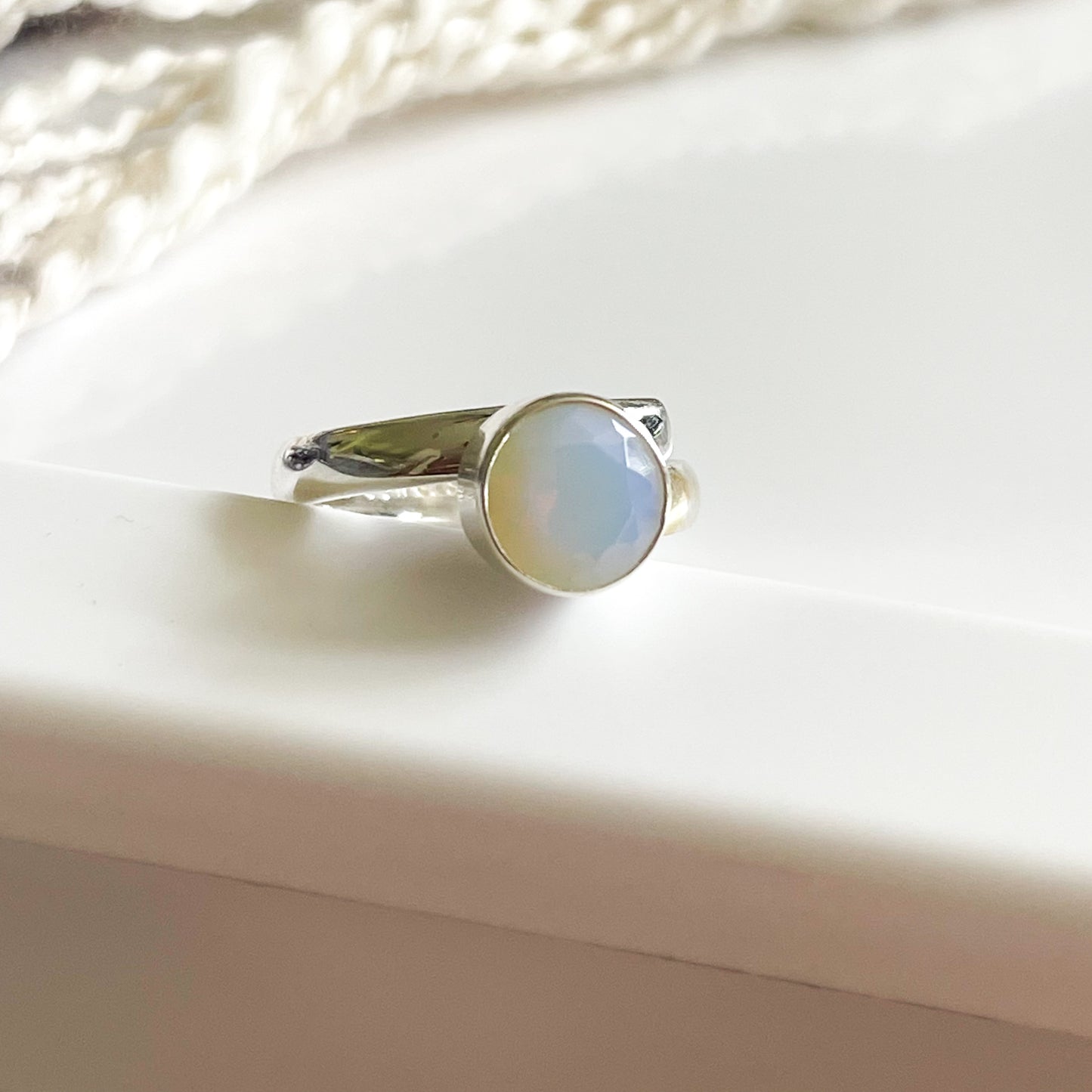 Bezel Mixed Stone SSS Ring Collection