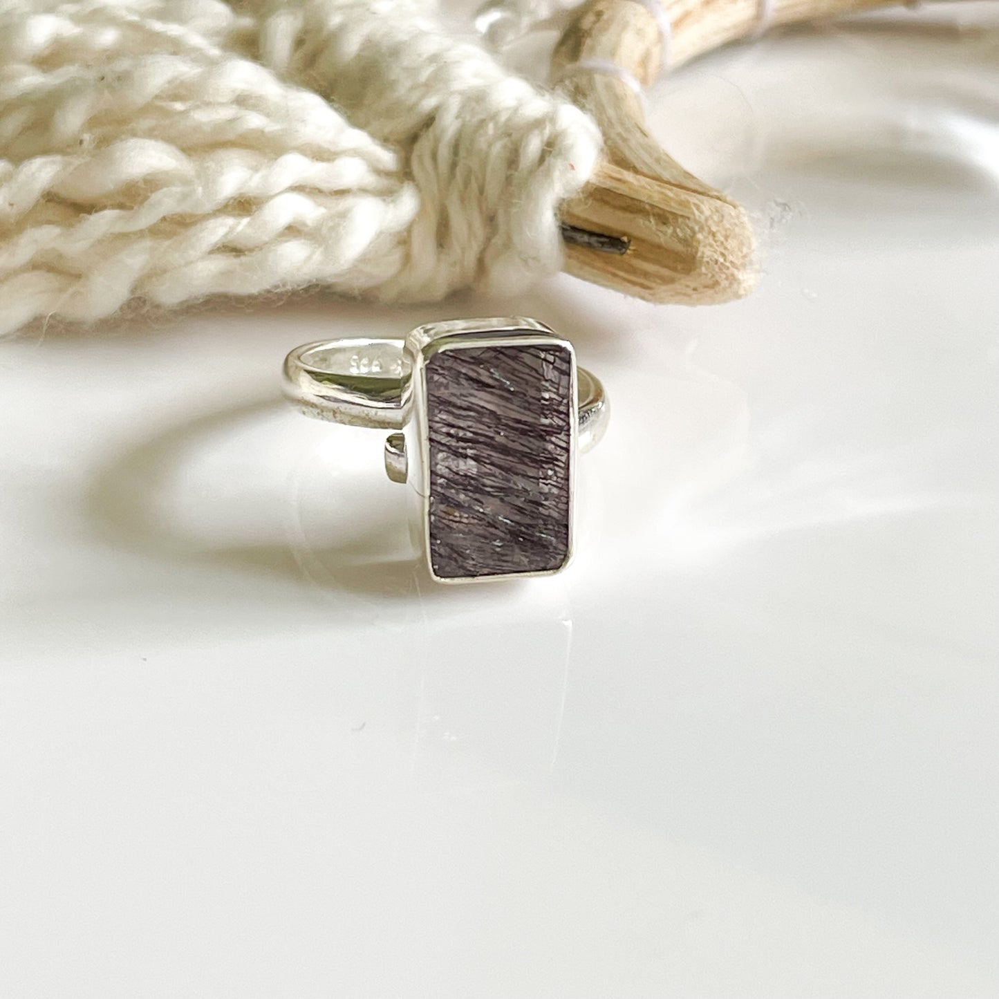 Bezel Mixed Stone SSS Ring Collection