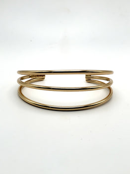 Triple Bar Adjustable Cuff - Alchemia