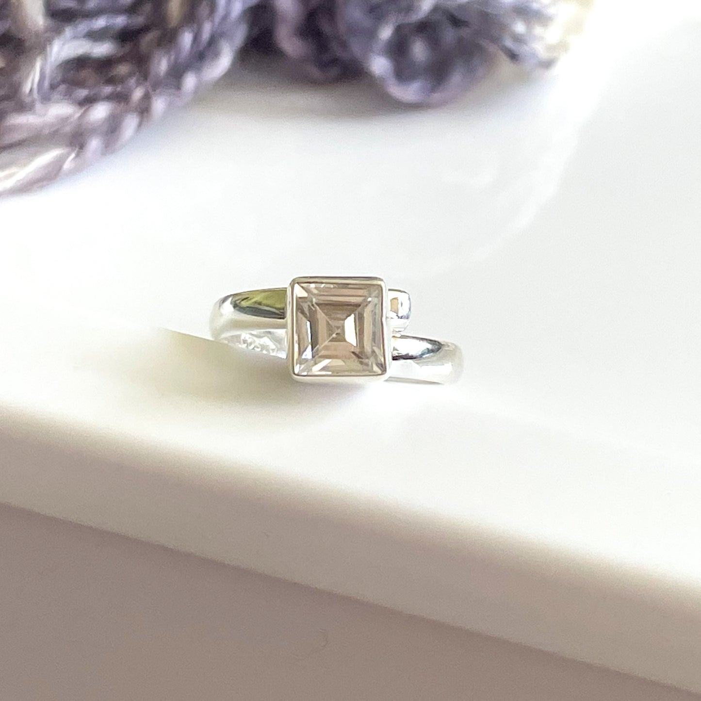 Bezel Mixed Stone SSS Ring Collection