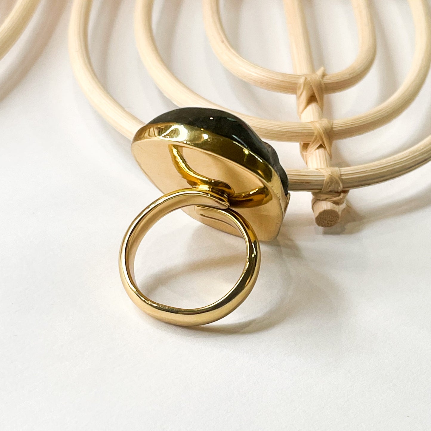 Labradorite Skull Rings-Alchemia