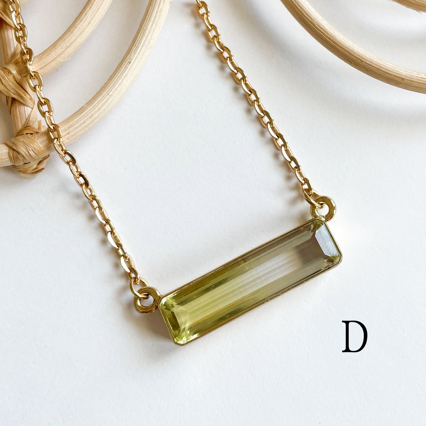 Citrine Bio Necklace - Alchemia