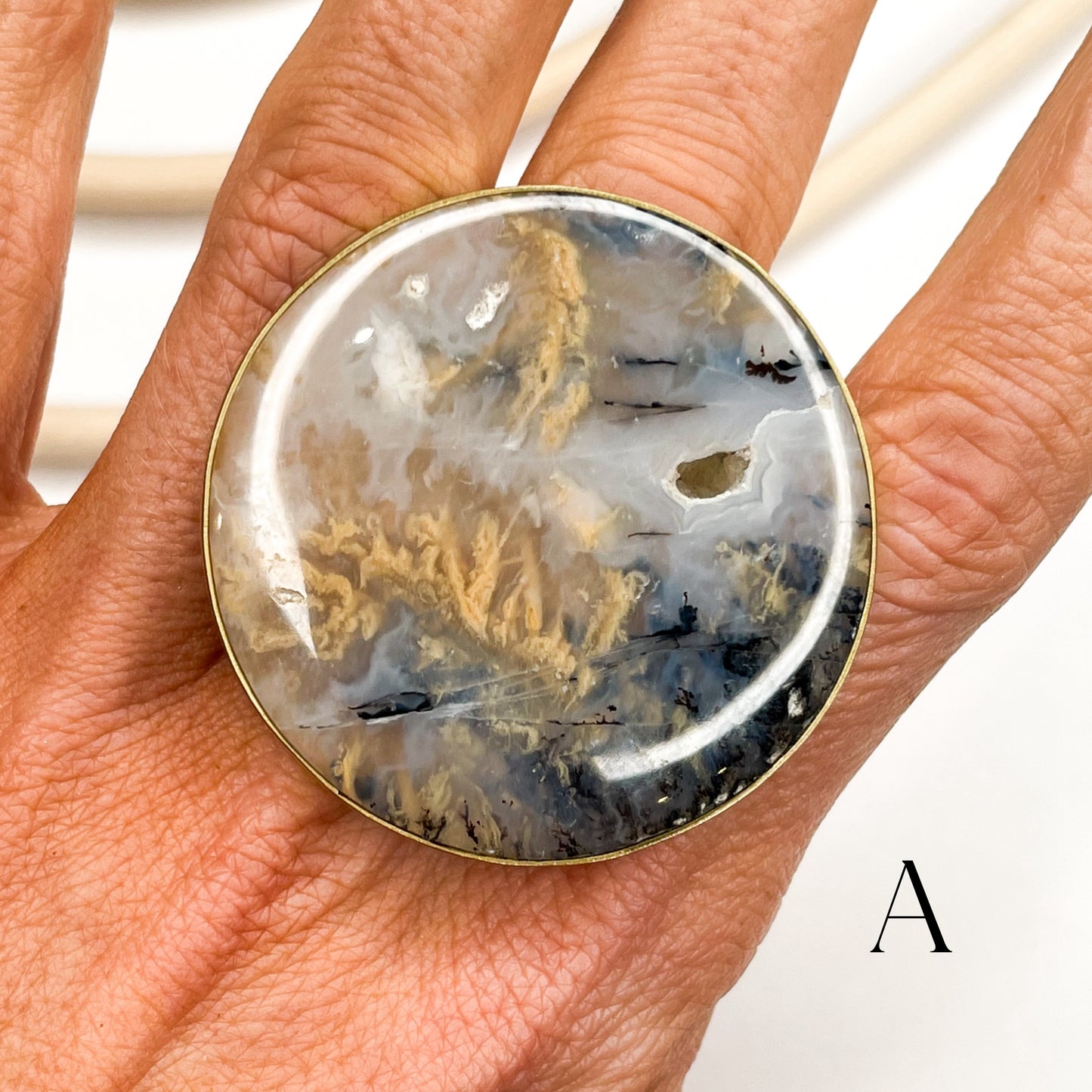 Dendrite Statement Rings - Alchemia