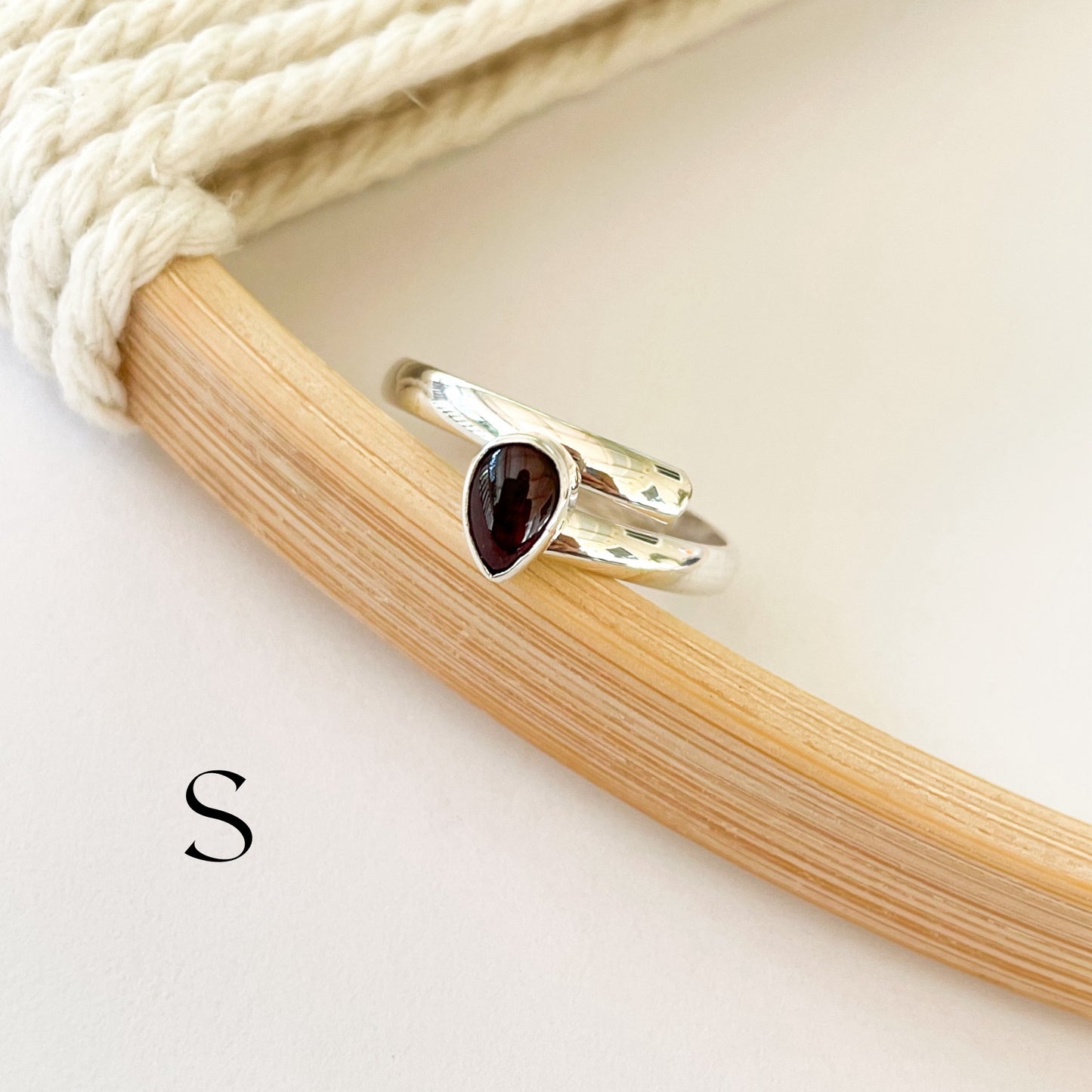 Gemstone Variety of Dainty Rings - Solid Sterling Silver
