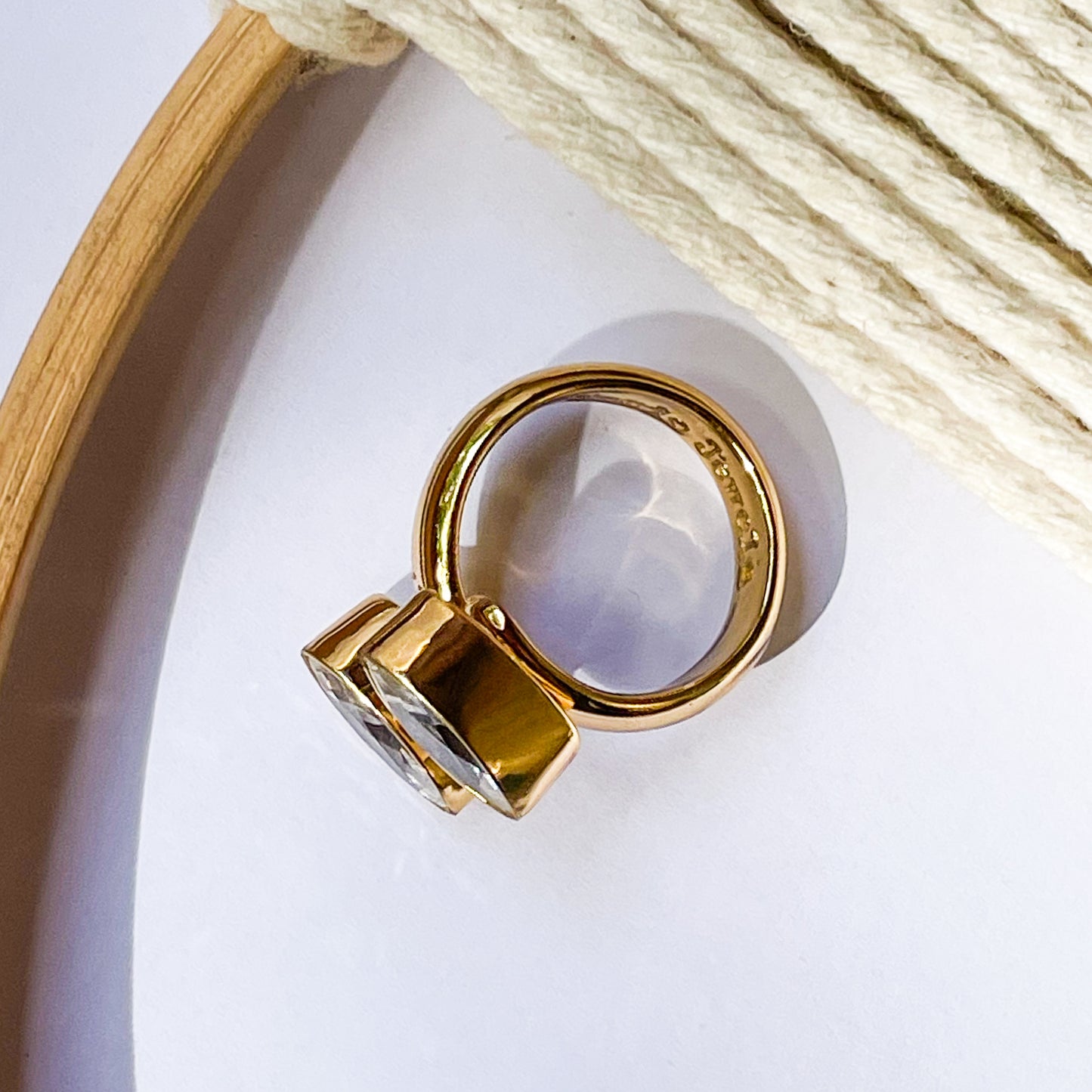 CZ Bypass Ring - Alchemia