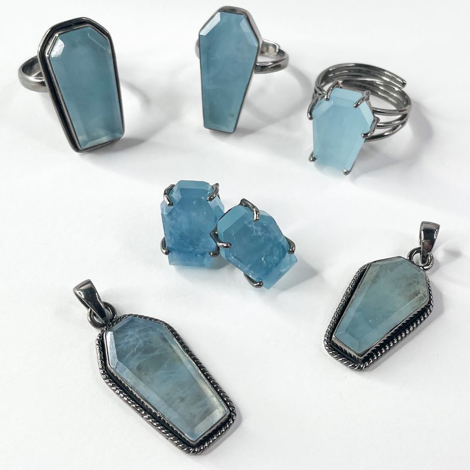 Aquamarine Coffin Collection