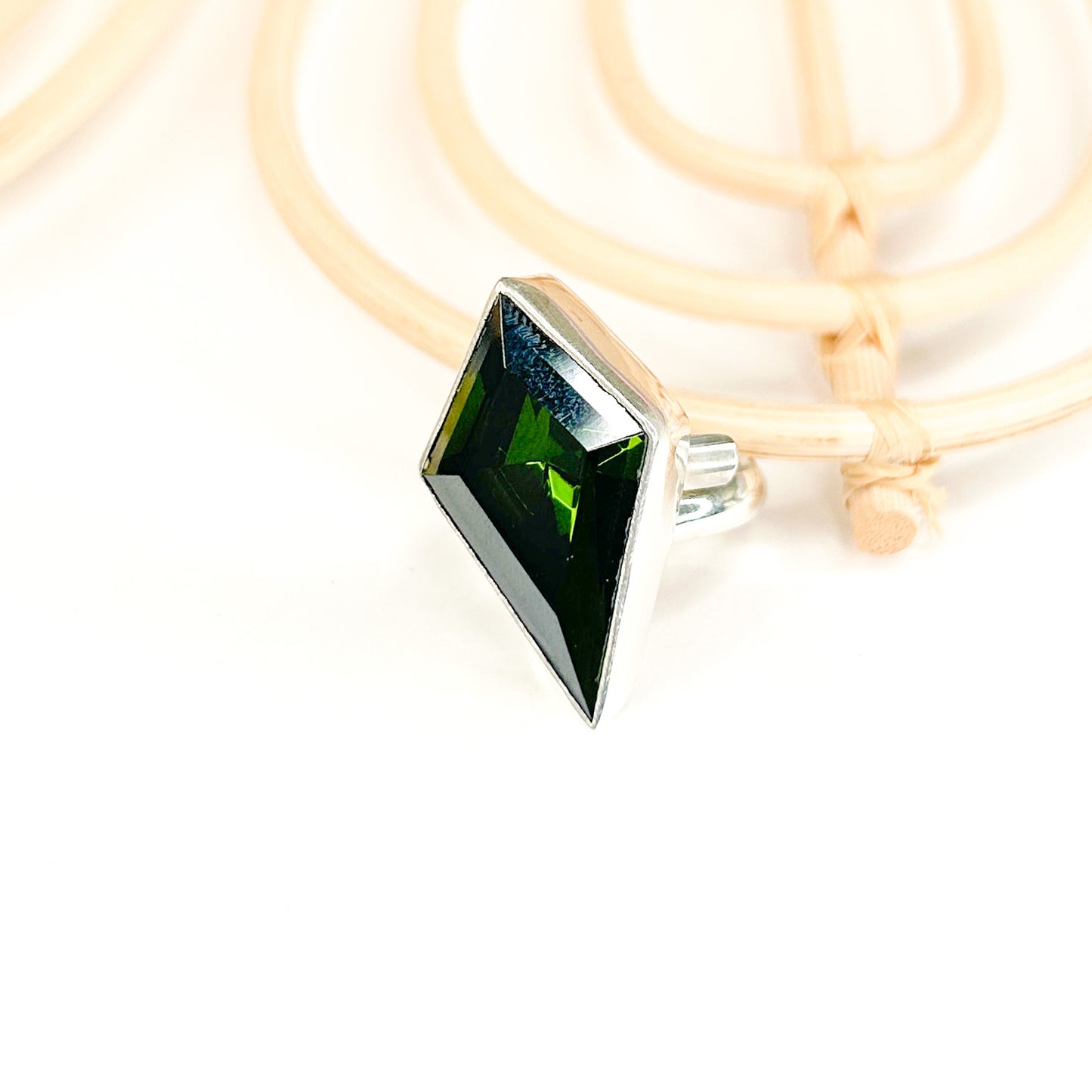 Colorful CZ Kite Bezel Collection
