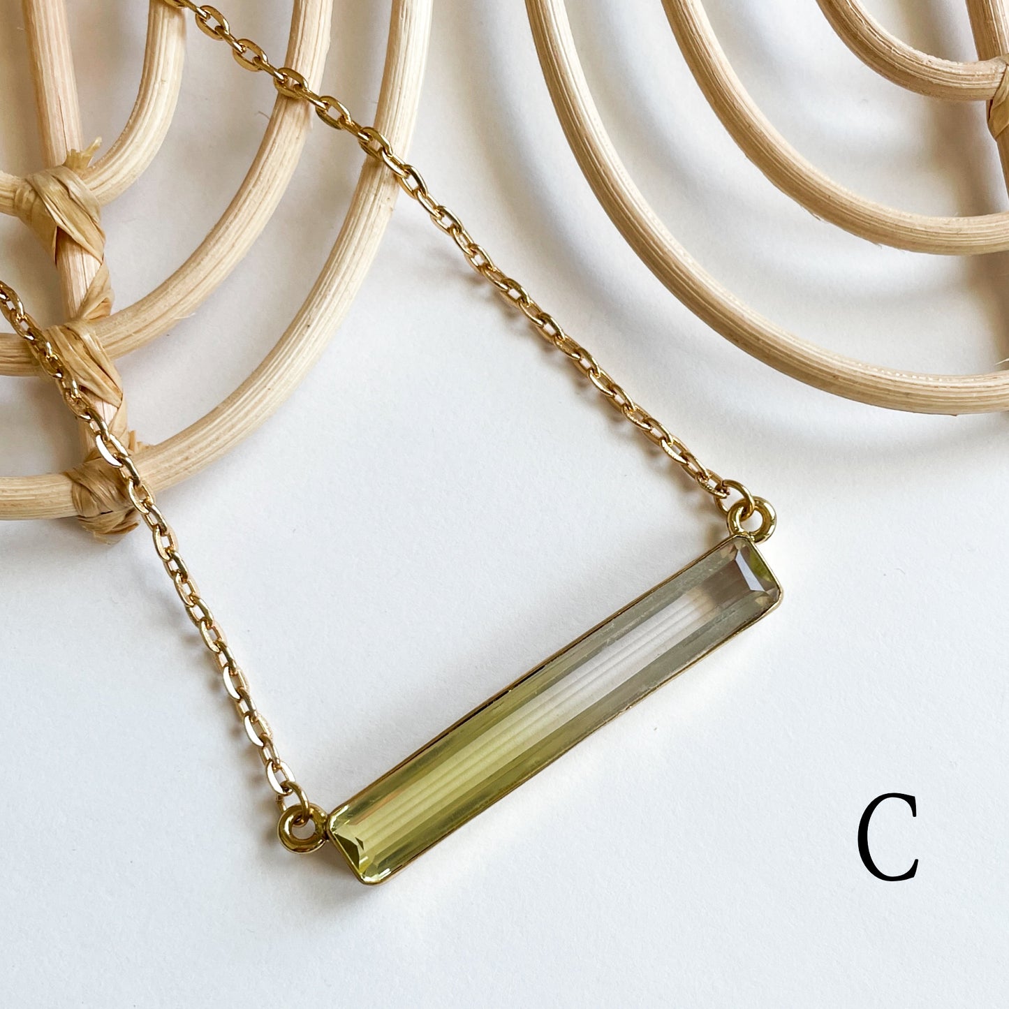 Citrine Bio Necklace - Alchemia