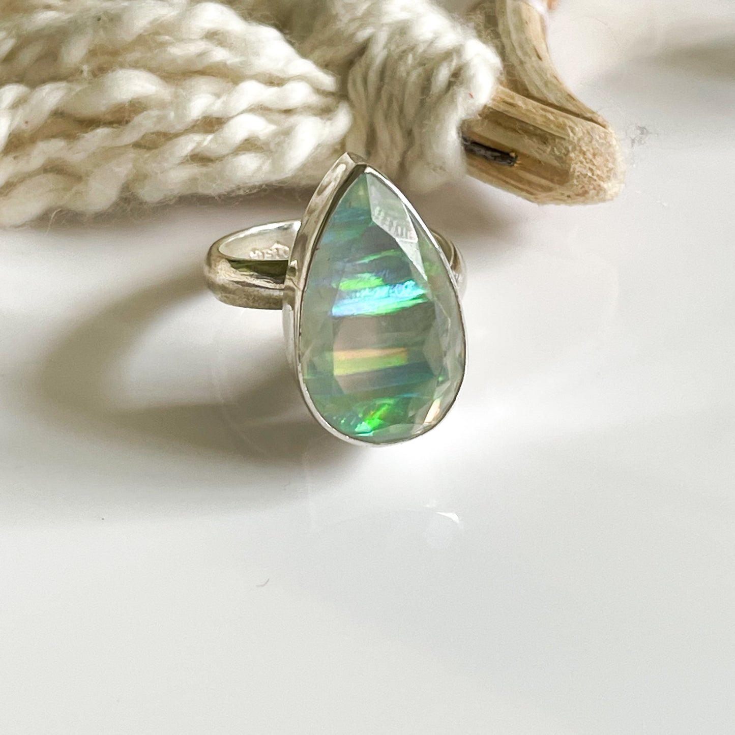 Bezel Mixed Stone SSS Ring Collection