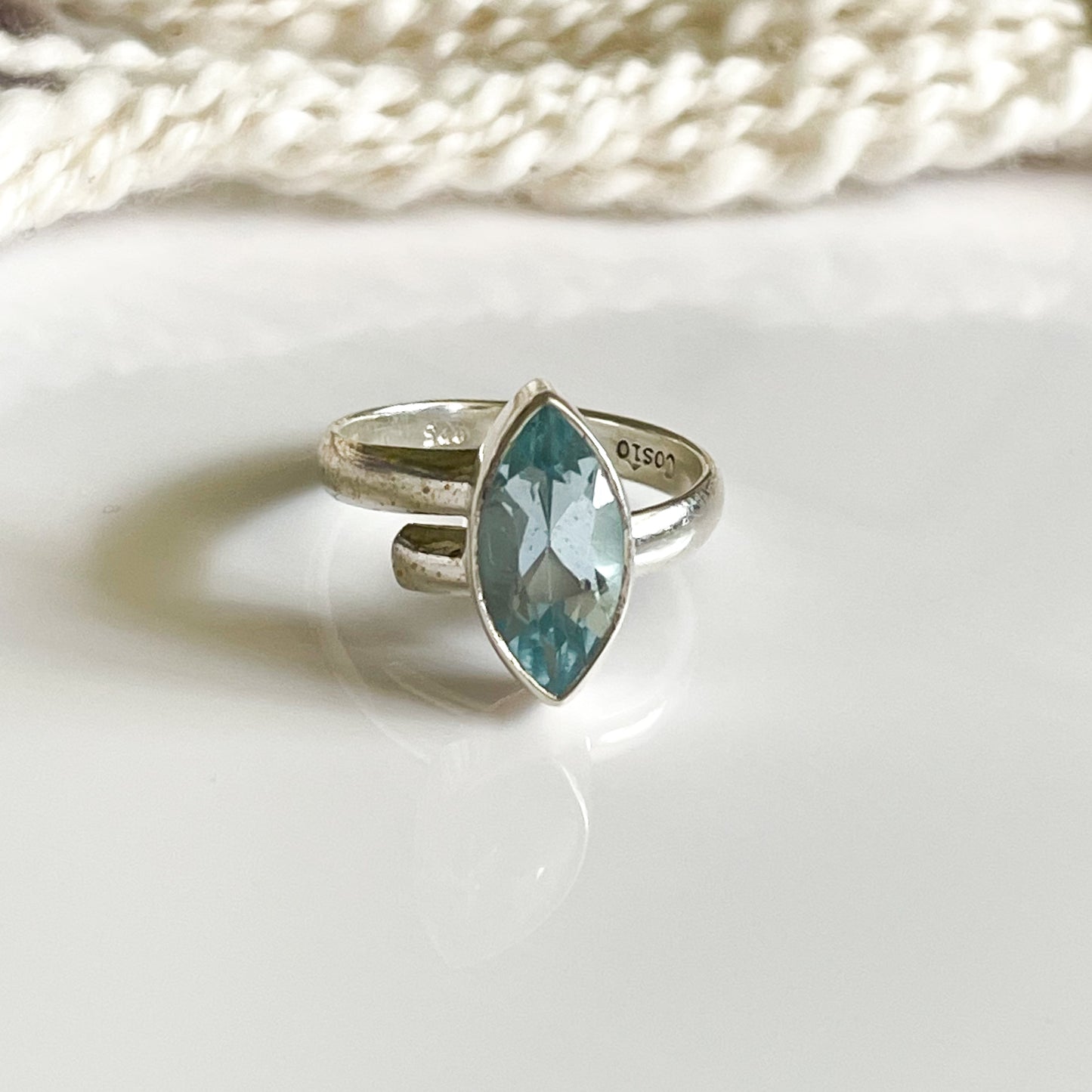 Bezel Mixed Stone SSS Ring Collection