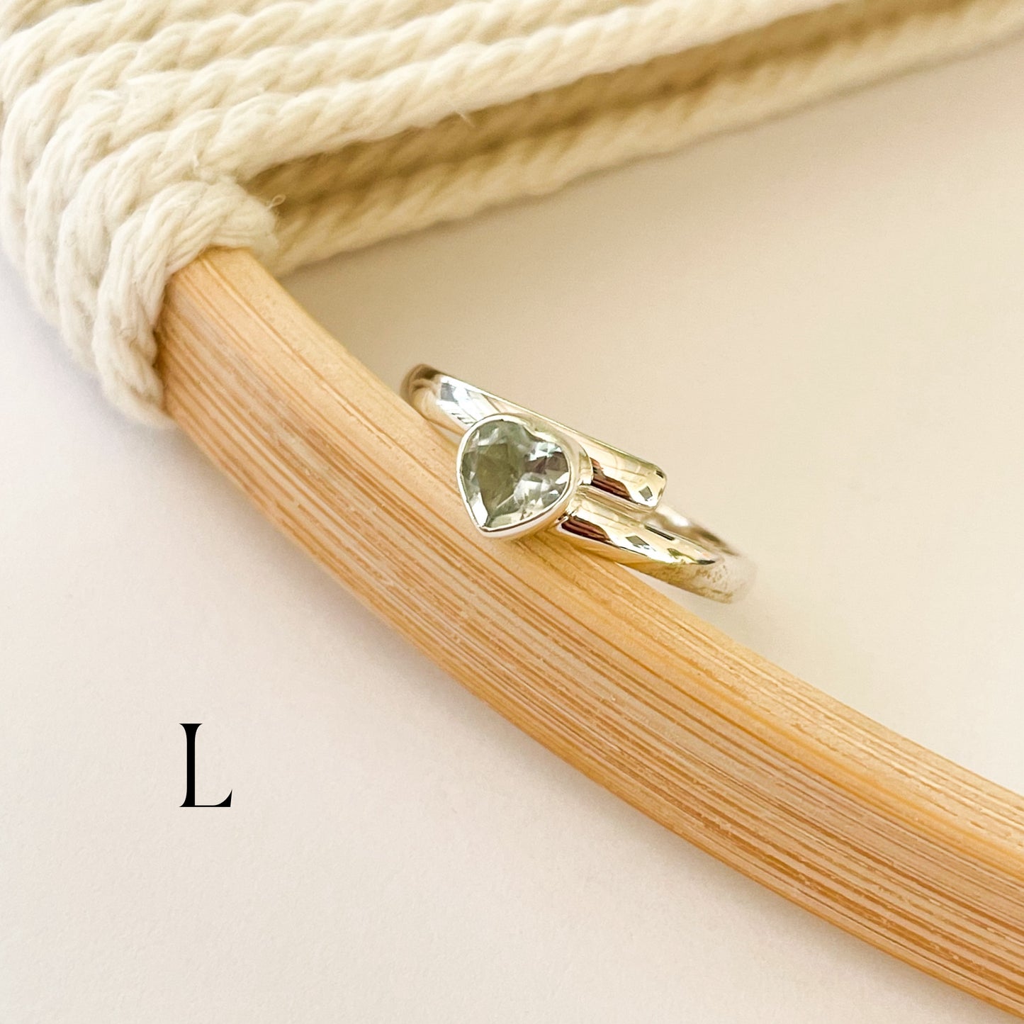 Gemstone Variety of Dainty Rings - Solid Sterling Silver