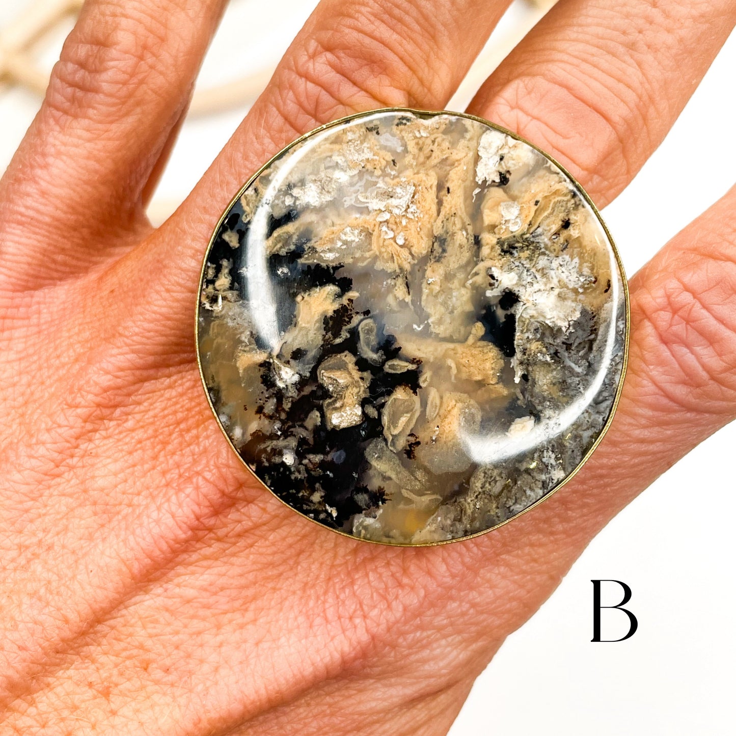 Dendrite Statement Rings - Alchemia