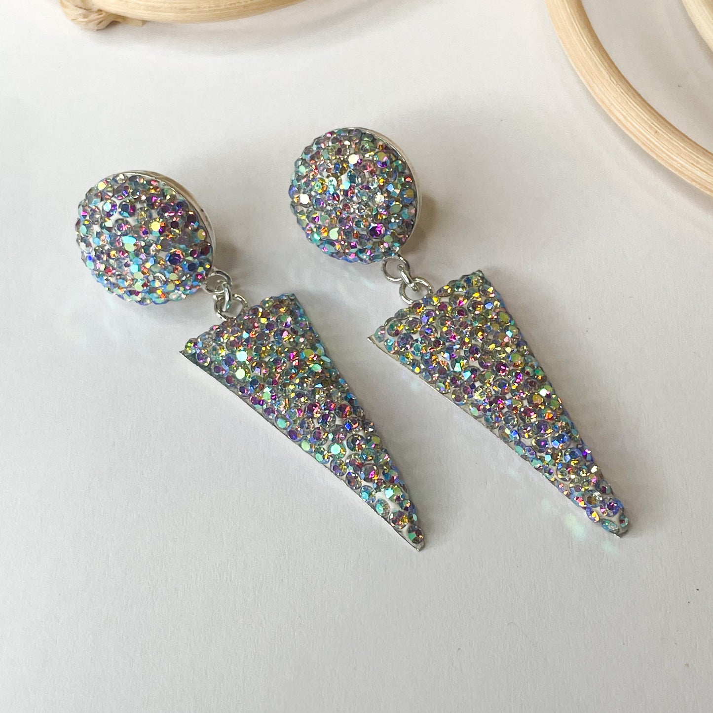Spike & Ball Studs - Solid Sterling Silver