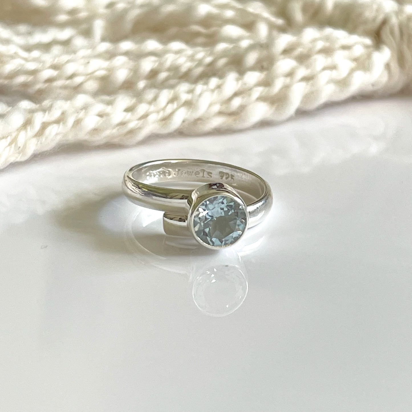 Bezel Mixed Stone SSS Ring Collection