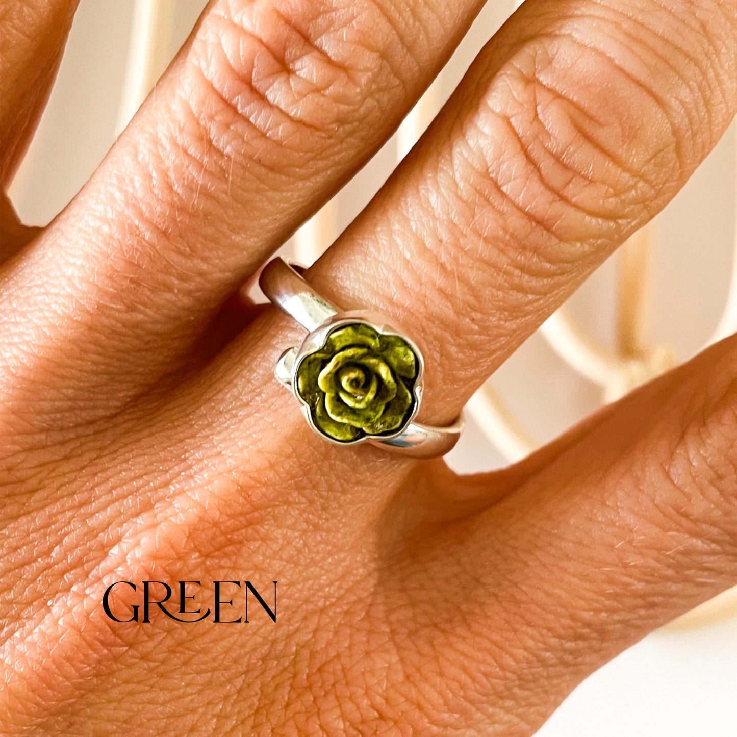 Resin Rose Collection - Both Metals