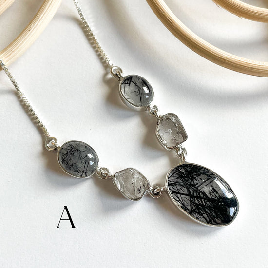 Stunning Necklace Stone Combos - Solid Sterling Silver