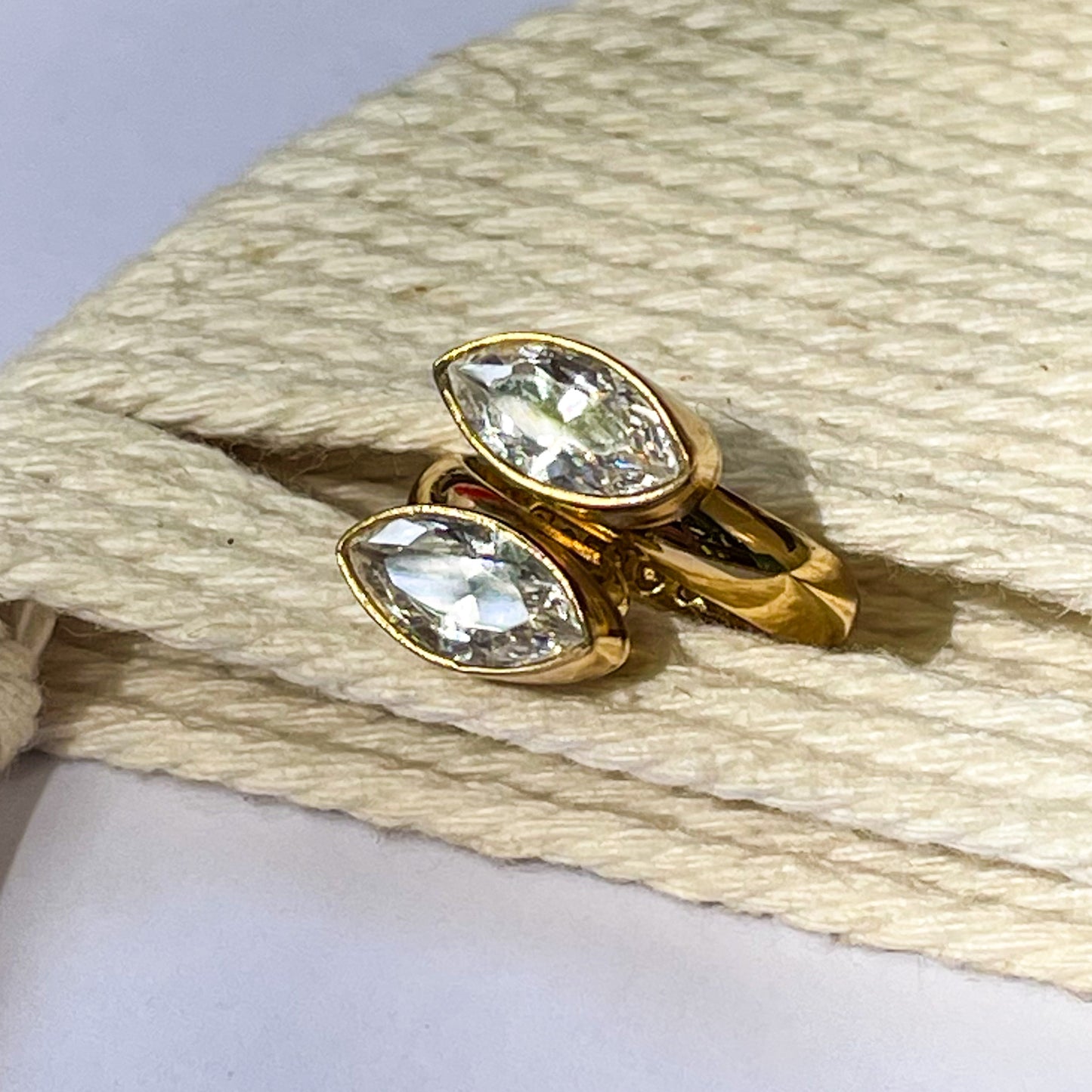 CZ Bypass Ring - Alchemia