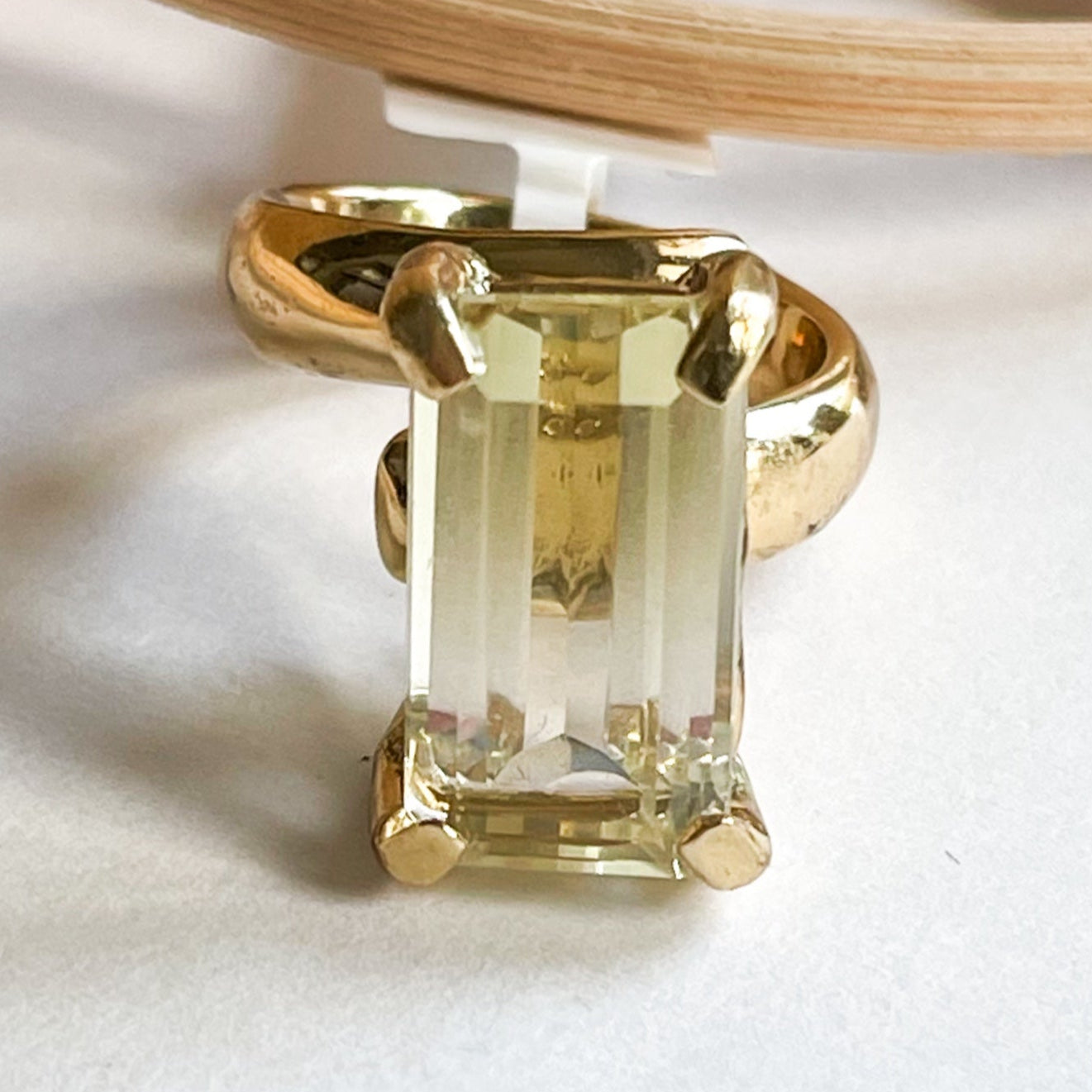 Citrine Bio Ring - Alchemia