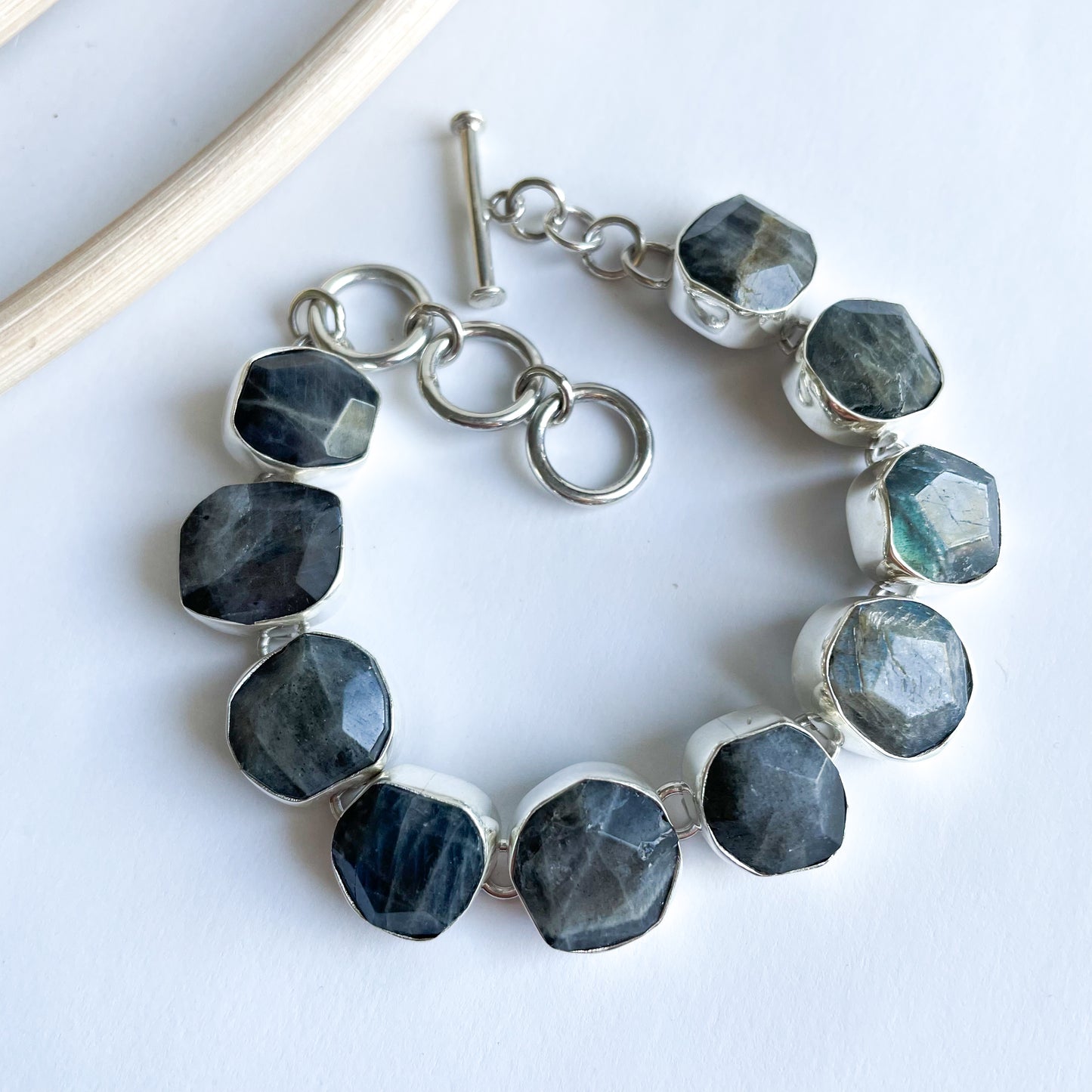 Faceted Labradorite Bracelet - SSS