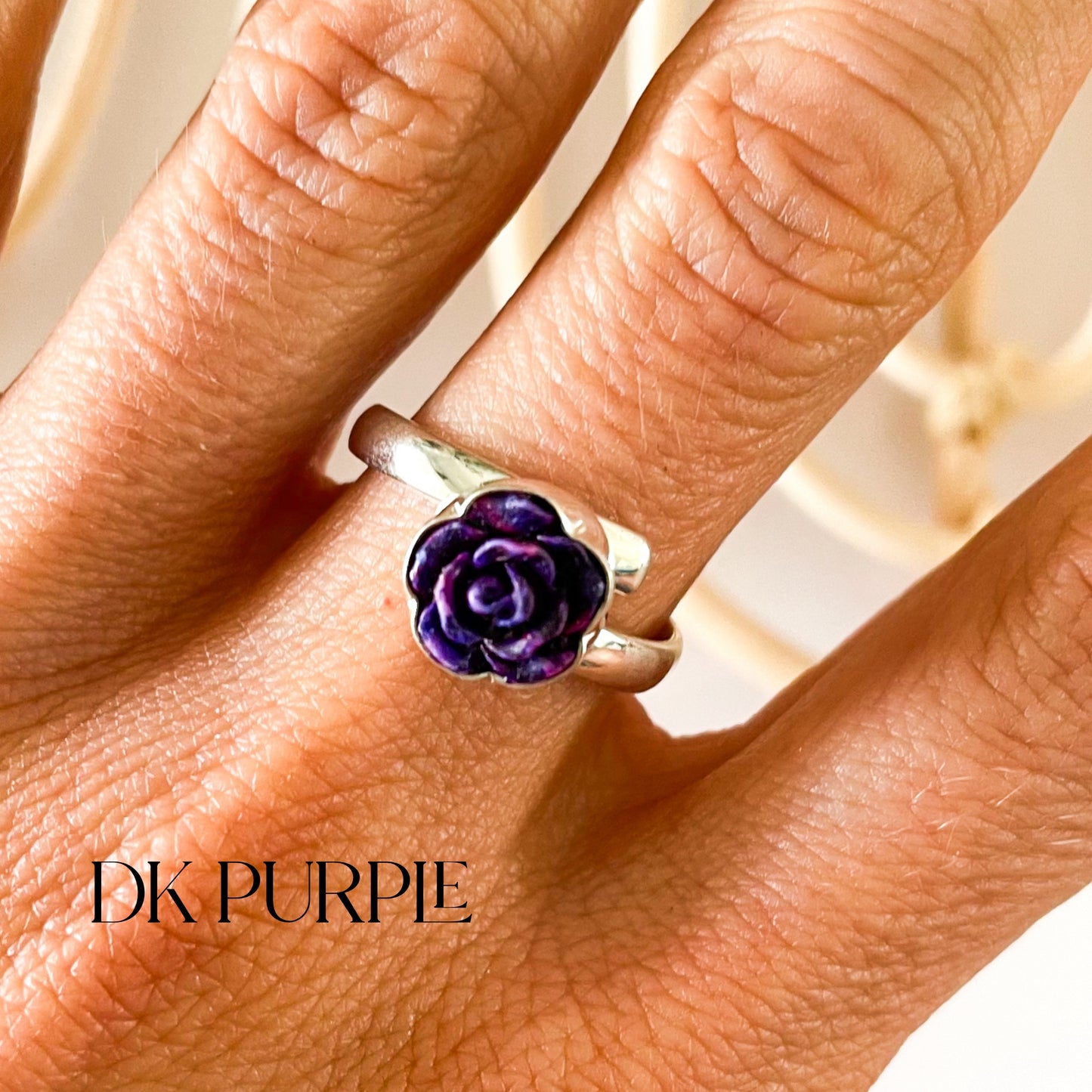 Resin Rose Collection - Both Metals