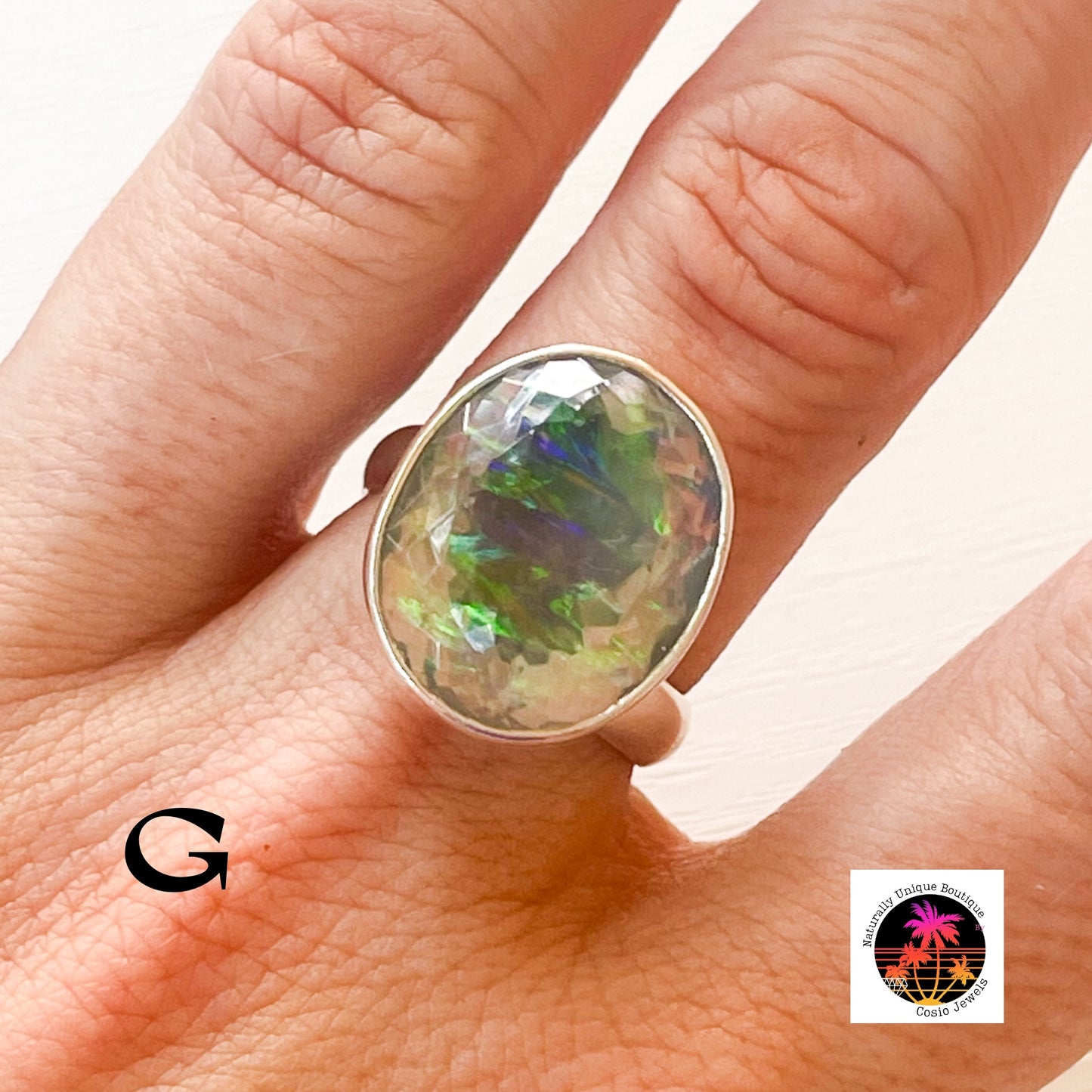Bling Bling - New Silver Rings - Bezel Set - Sterling Silver