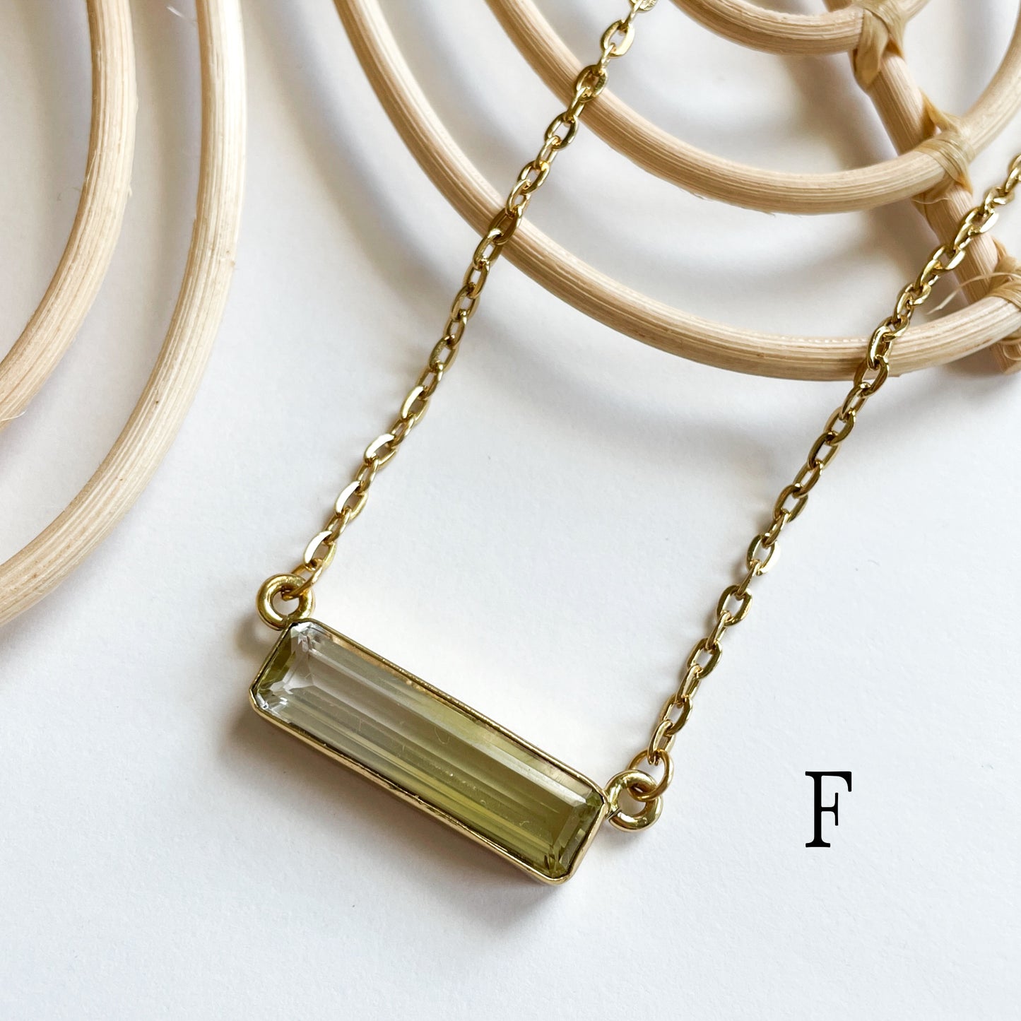 Citrine Bio Necklace - Alchemia
