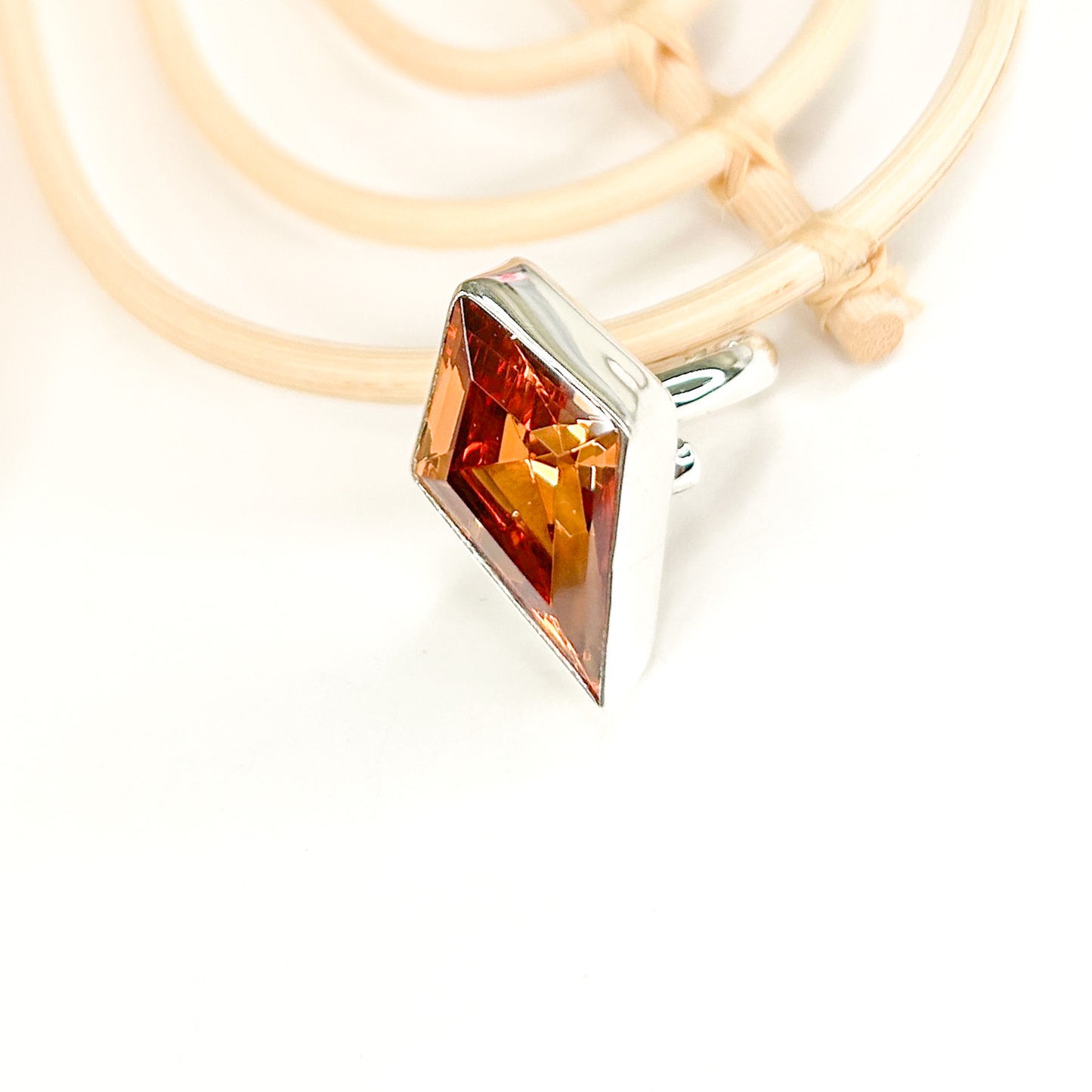 Colorful CZ Kite Bezel Collection