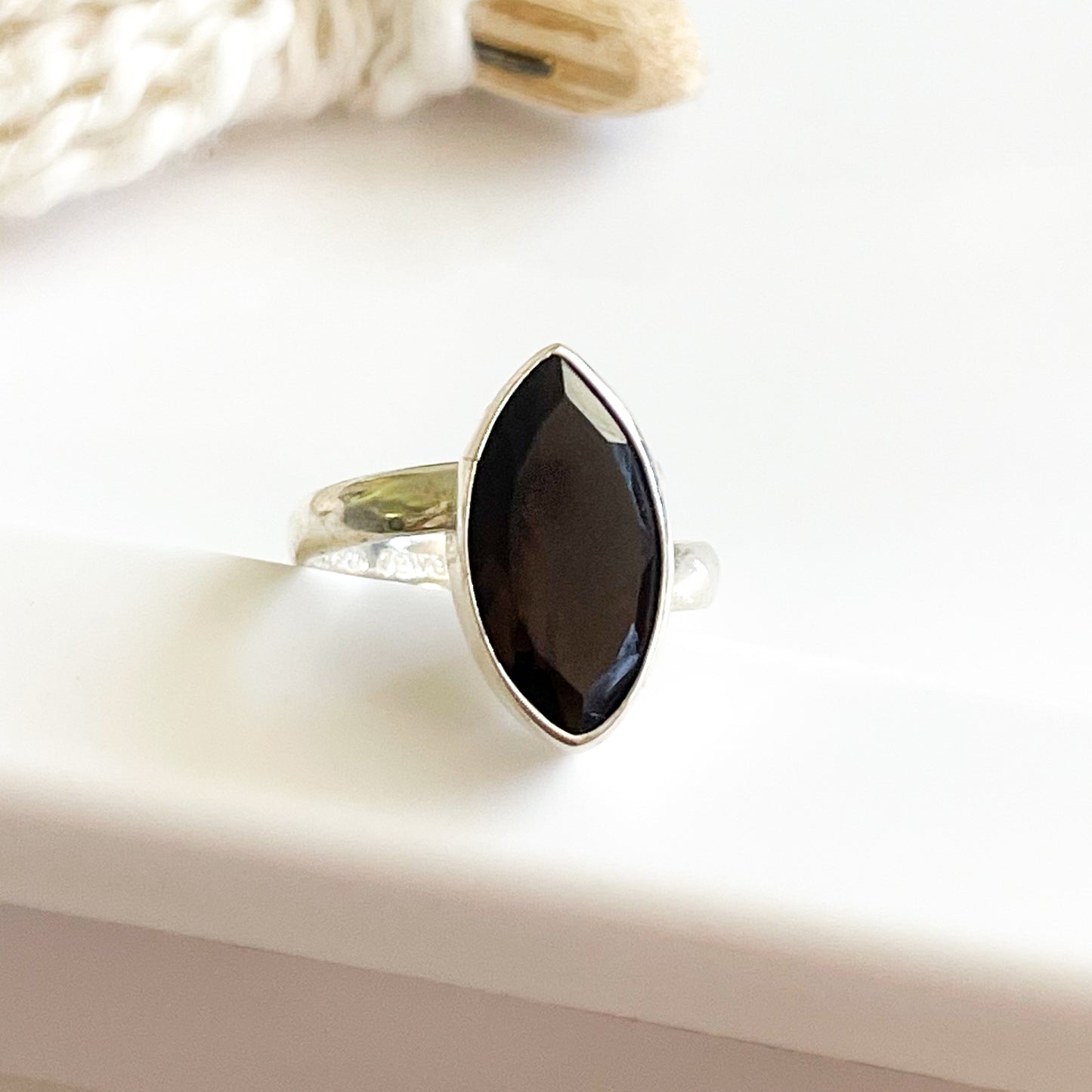 Bezel Mixed Stone SSS Ring Collection