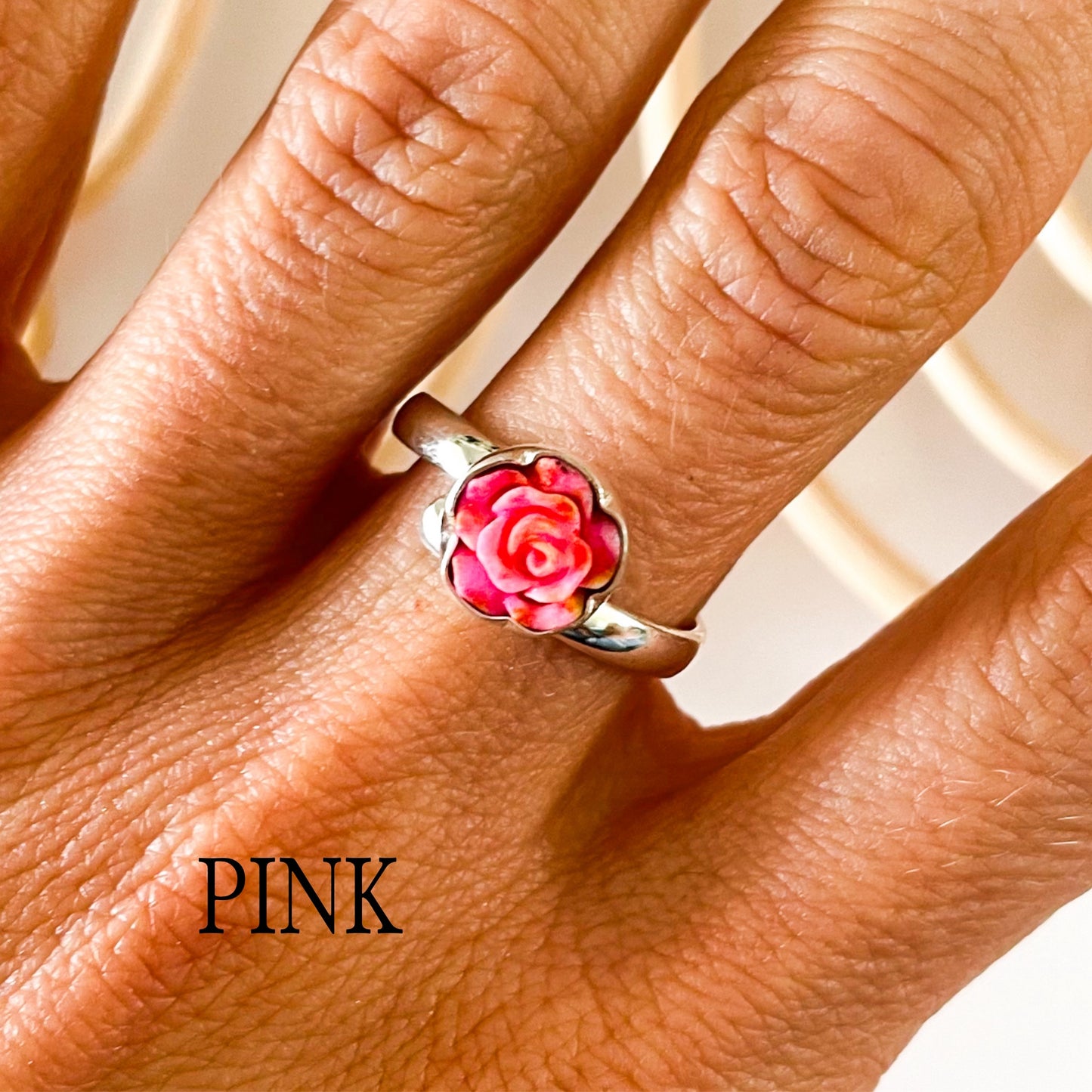 Resin Rose Collection - Both Metals