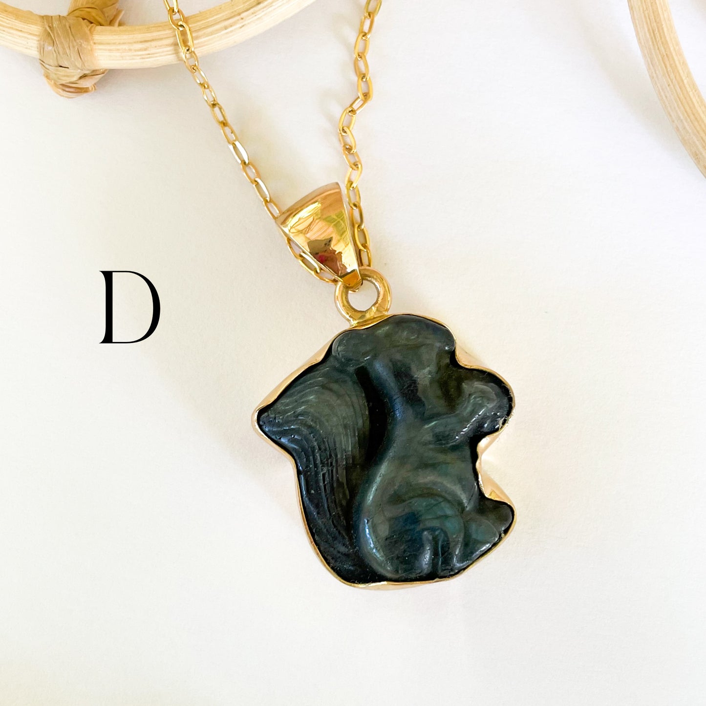 Labradorite Animal Pendants - Alchemia