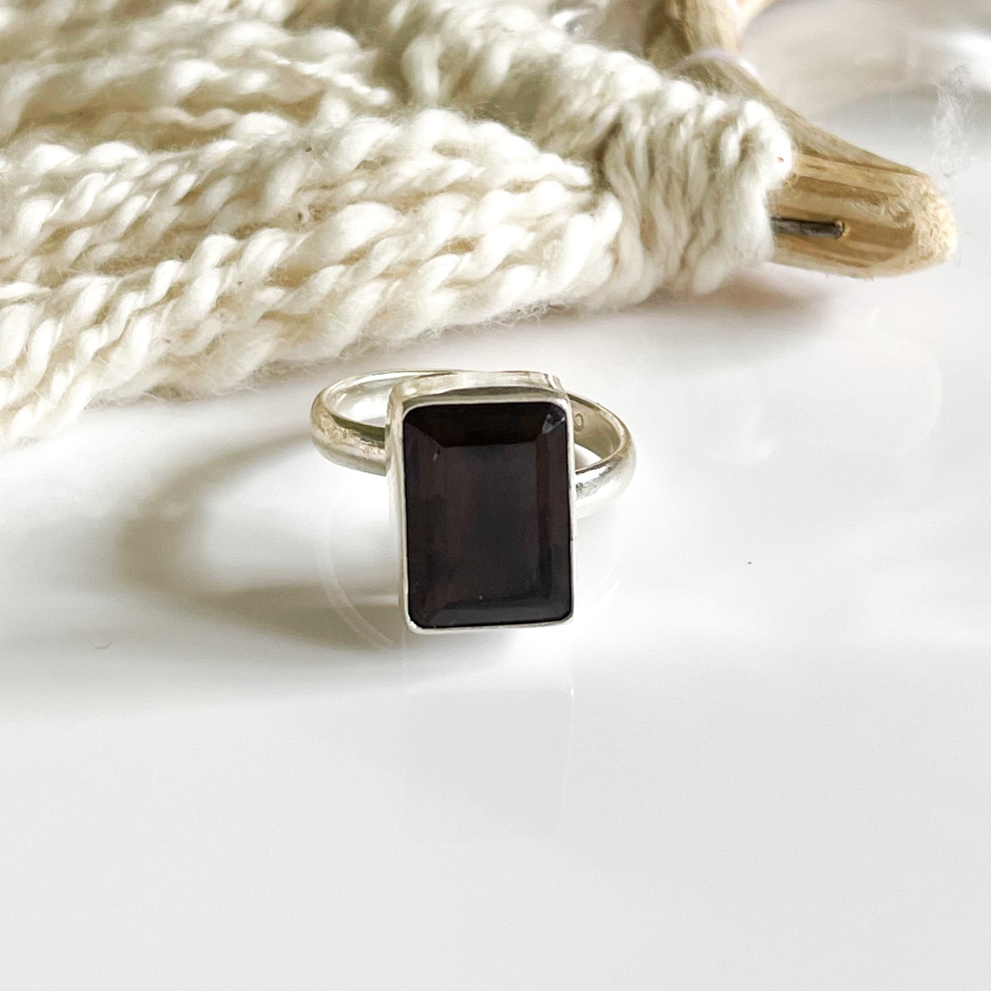 Bezel Mixed Stone SSS Ring Collection