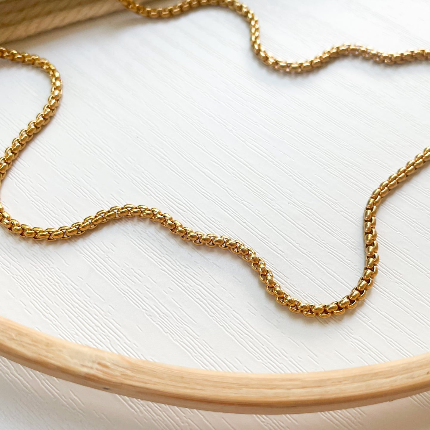 Chunky Rolo Chain - 18K Gold Filled
