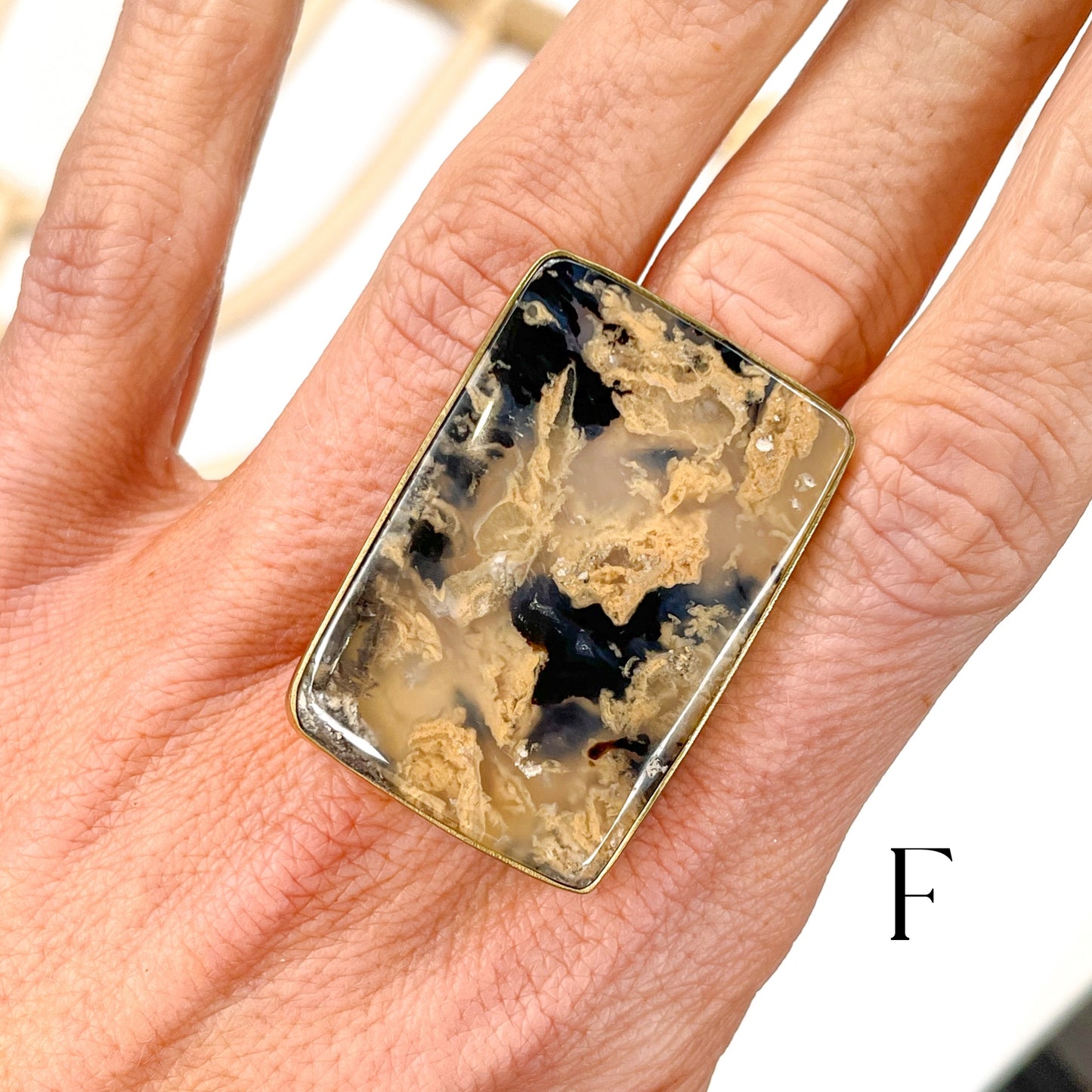 Dendrite Statement Rings - Alchemia