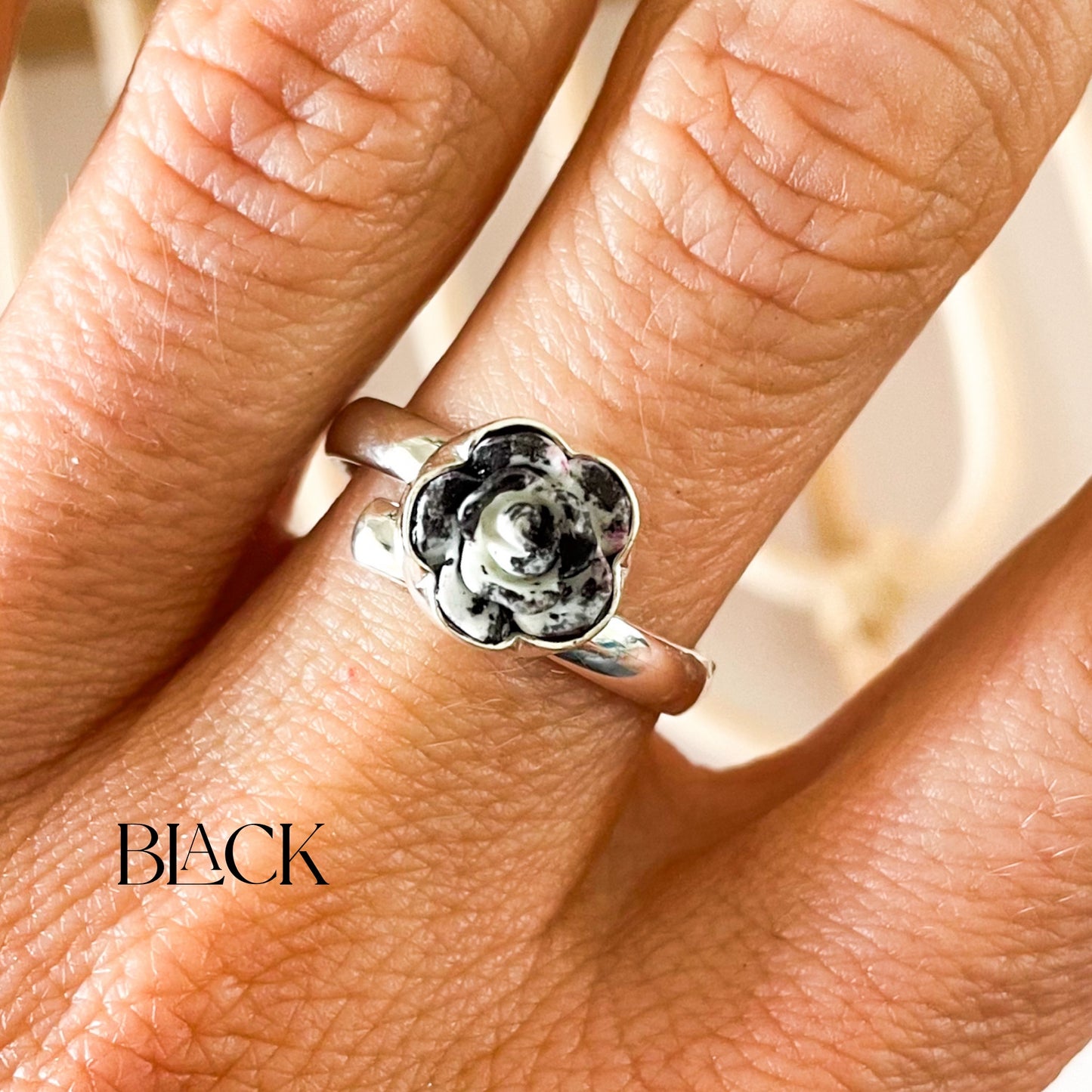 Resin Rose Collection - Both Metals