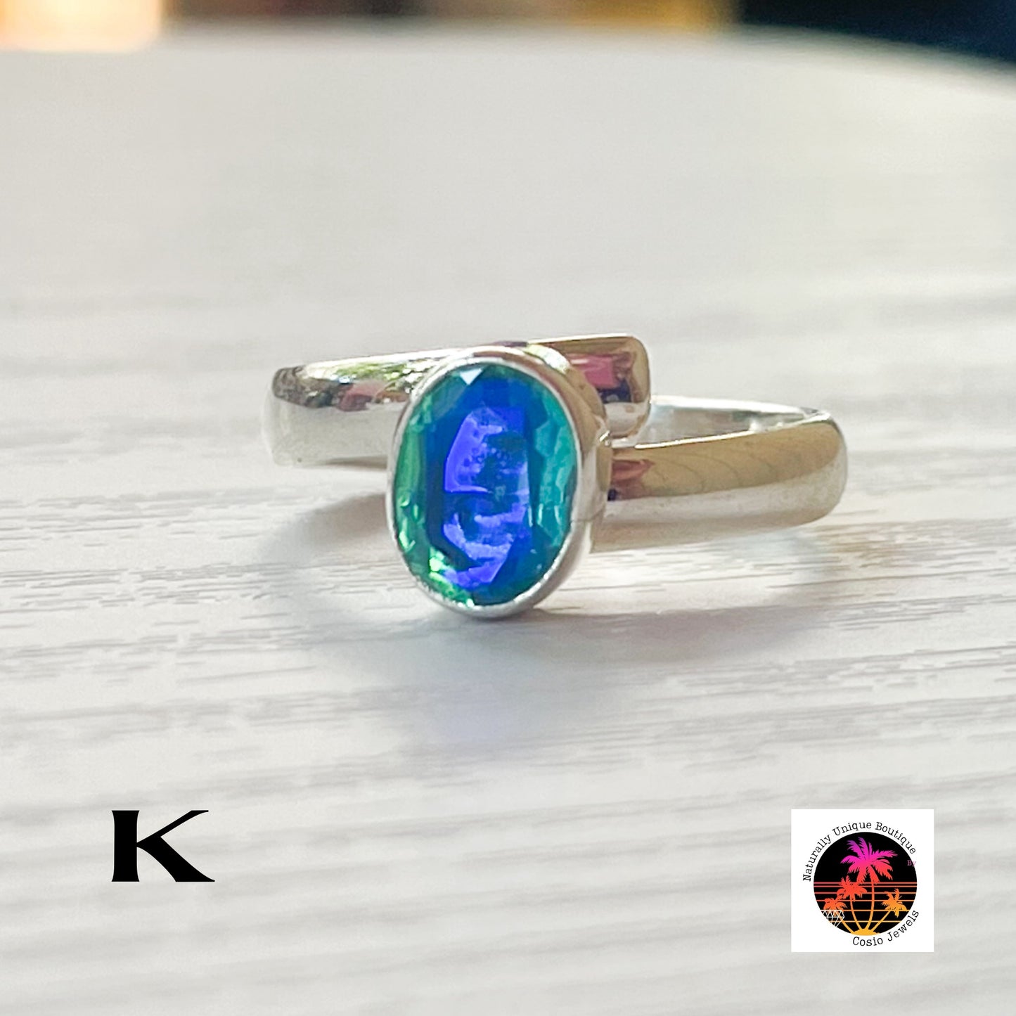 Bling Bling - New Silver Rings - Bezel Set - Sterling Silver
