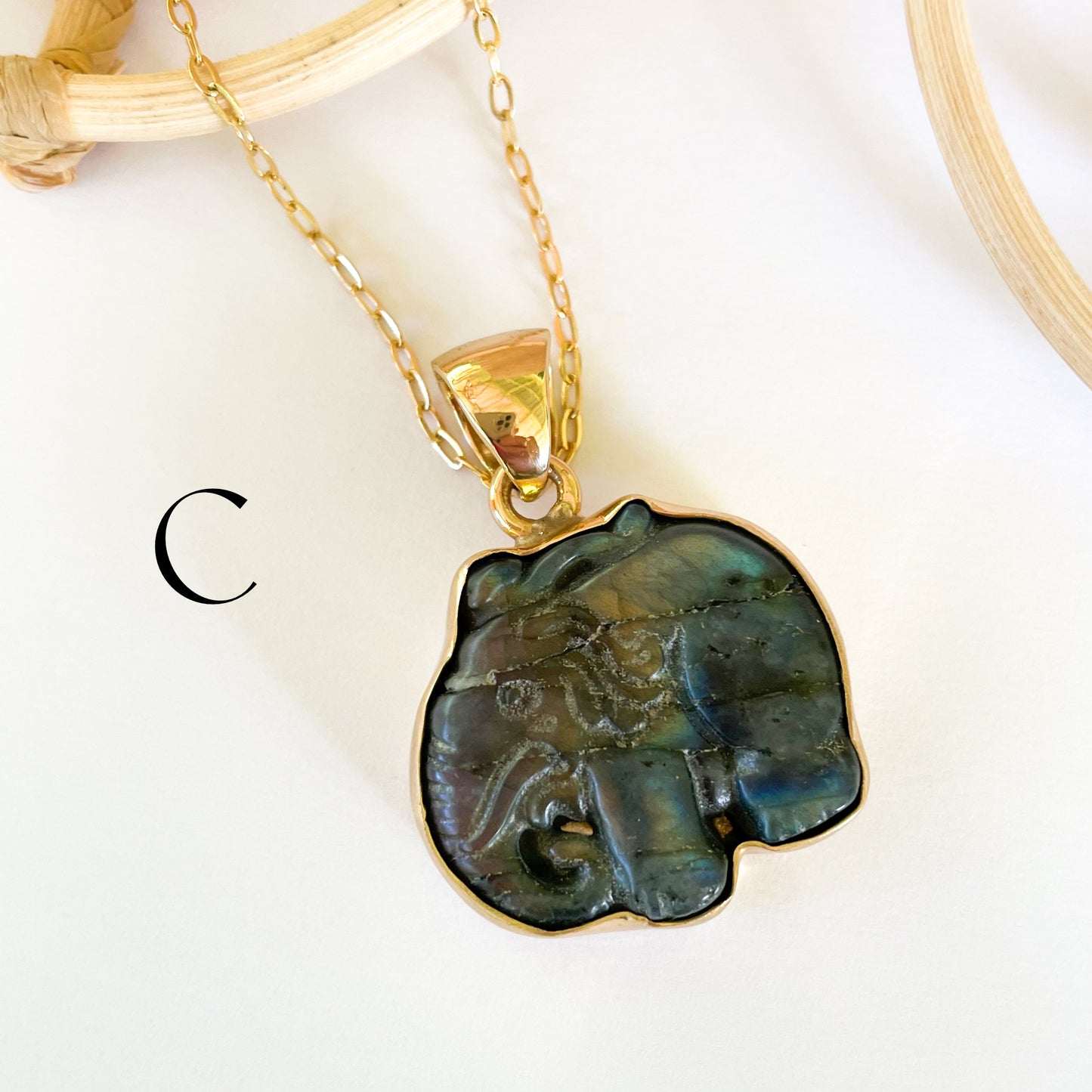 Labradorite Animal Pendants - Alchemia