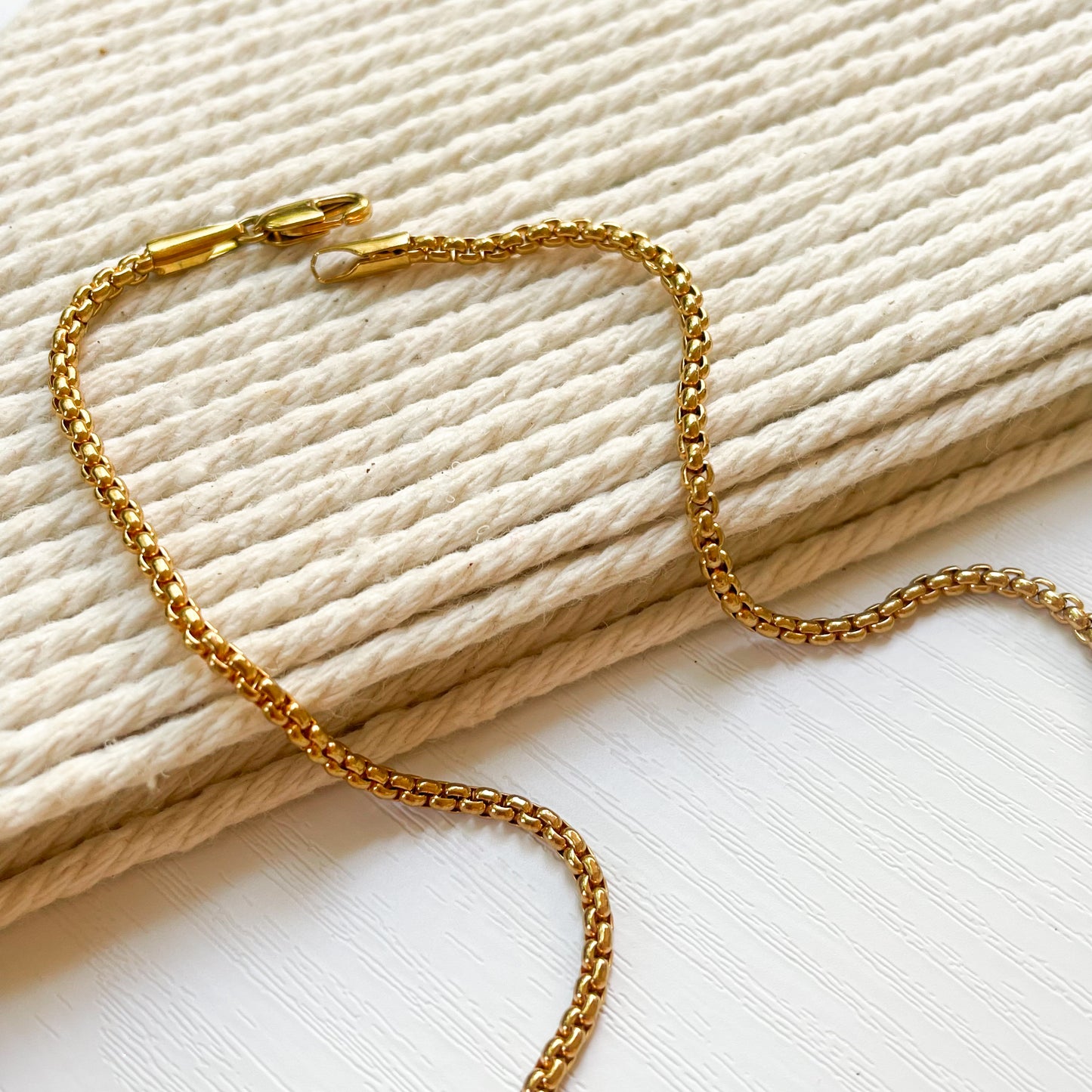 Chunky Rolo Chain - 18K Gold Filled