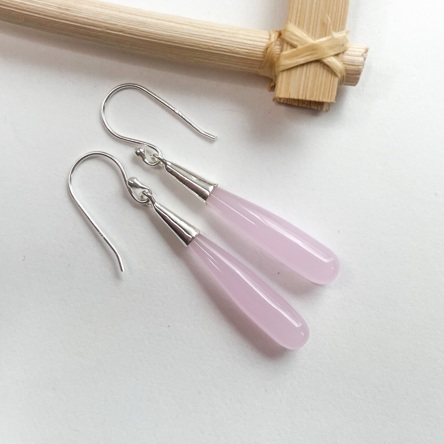 Variety of Color Drop Earrings - Both Metals