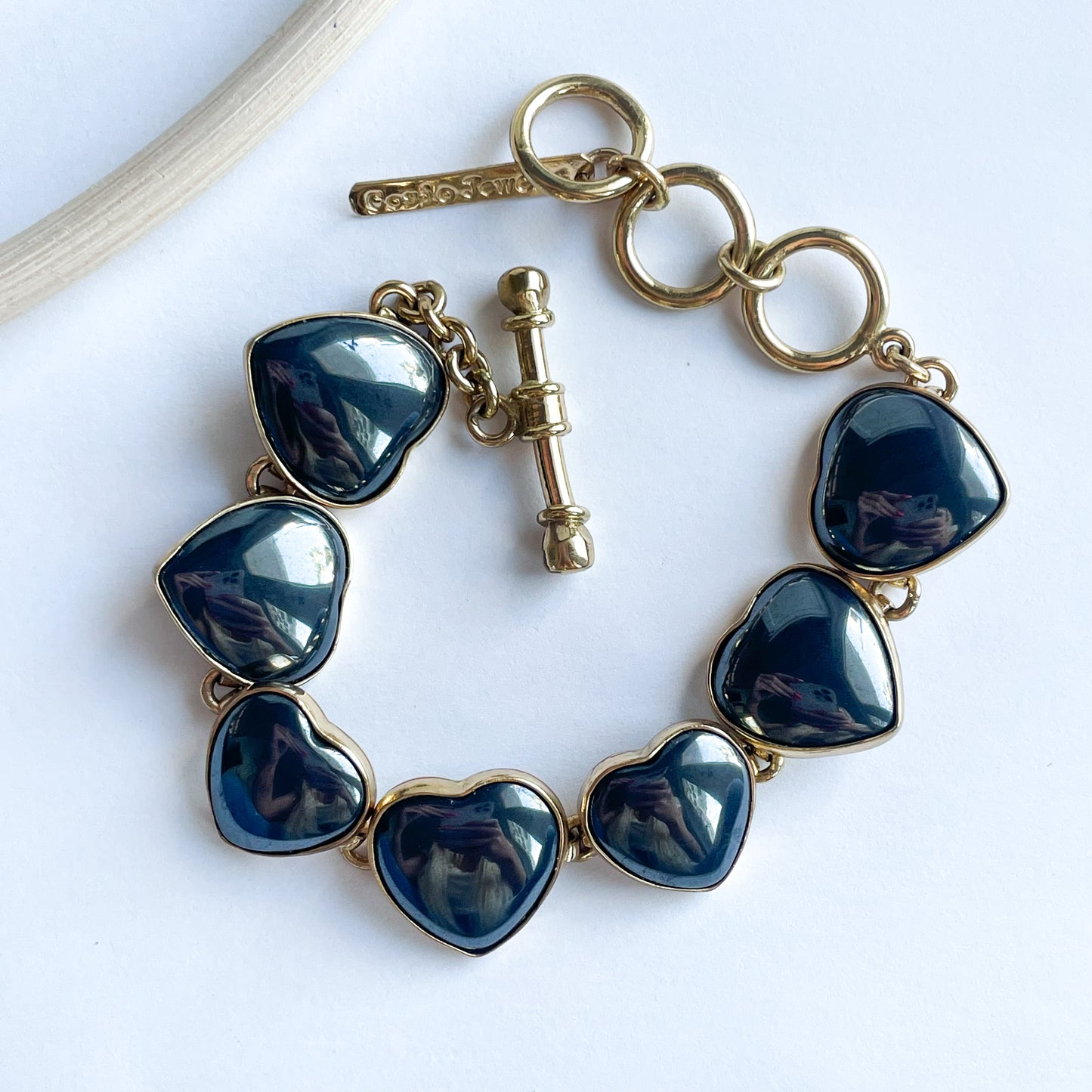 Hematite Heart Bracelet - Alchemia