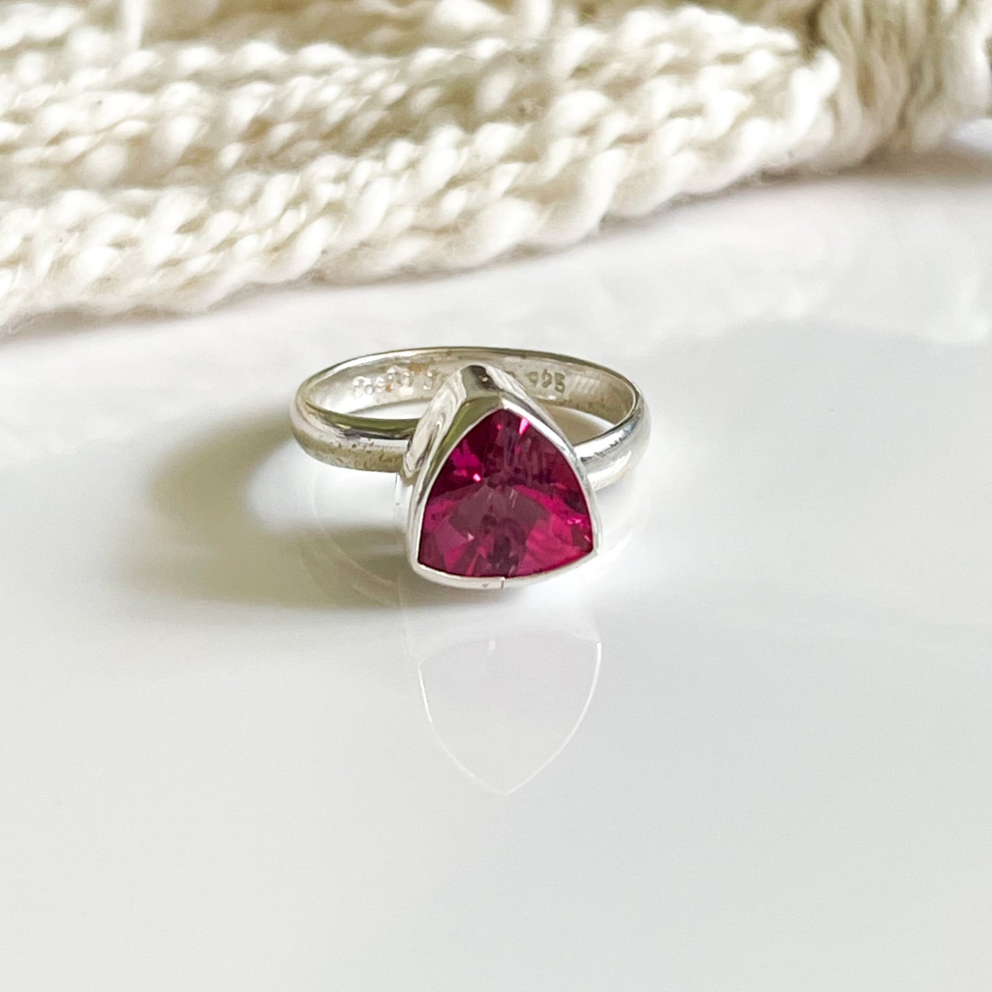 Bezel Mixed Stone SSS Ring Collection