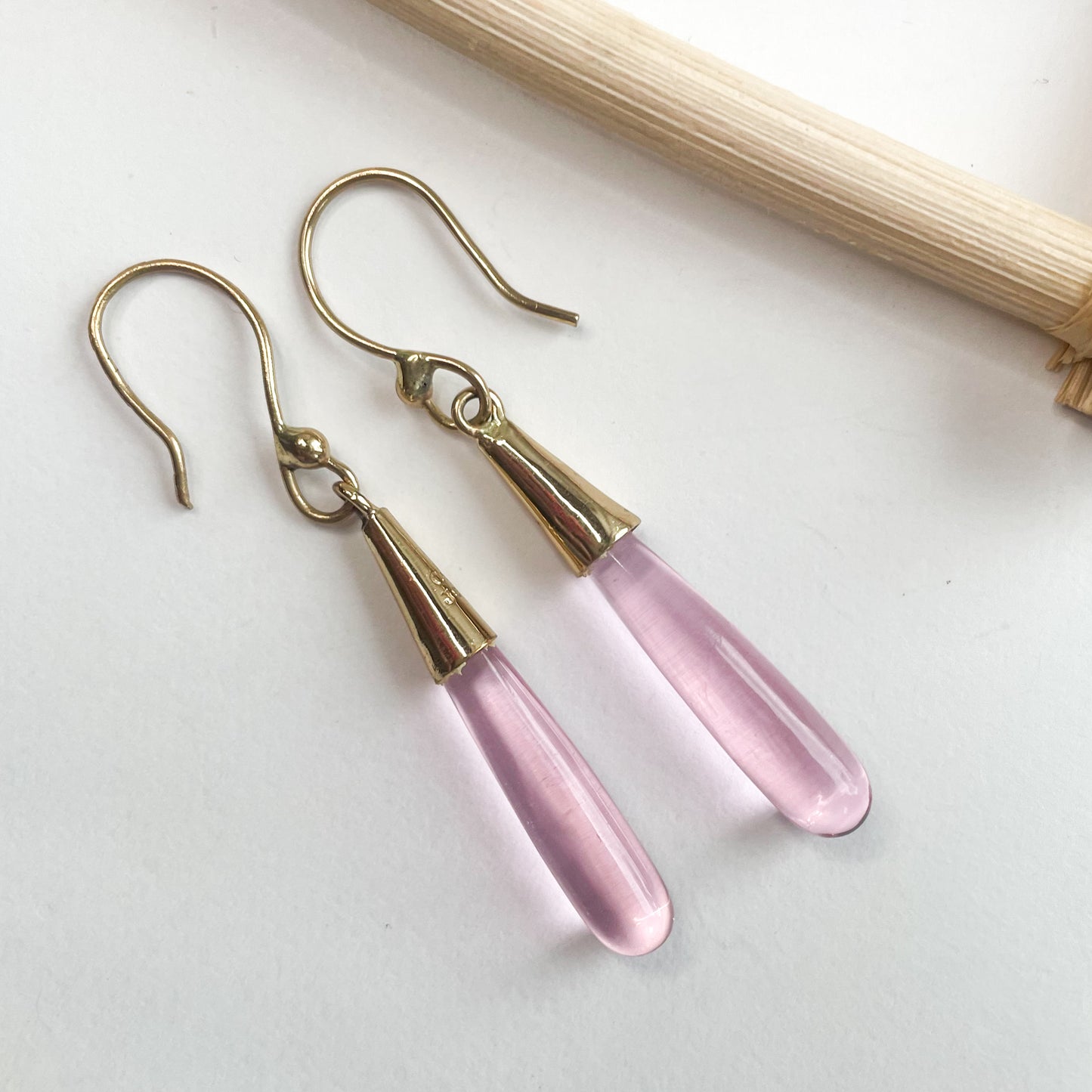 Variety of Color Drop Earrings - Both Metals