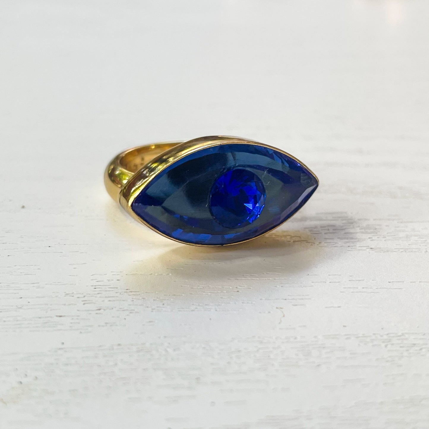 Evil Eye Ring - Alchemia Gold