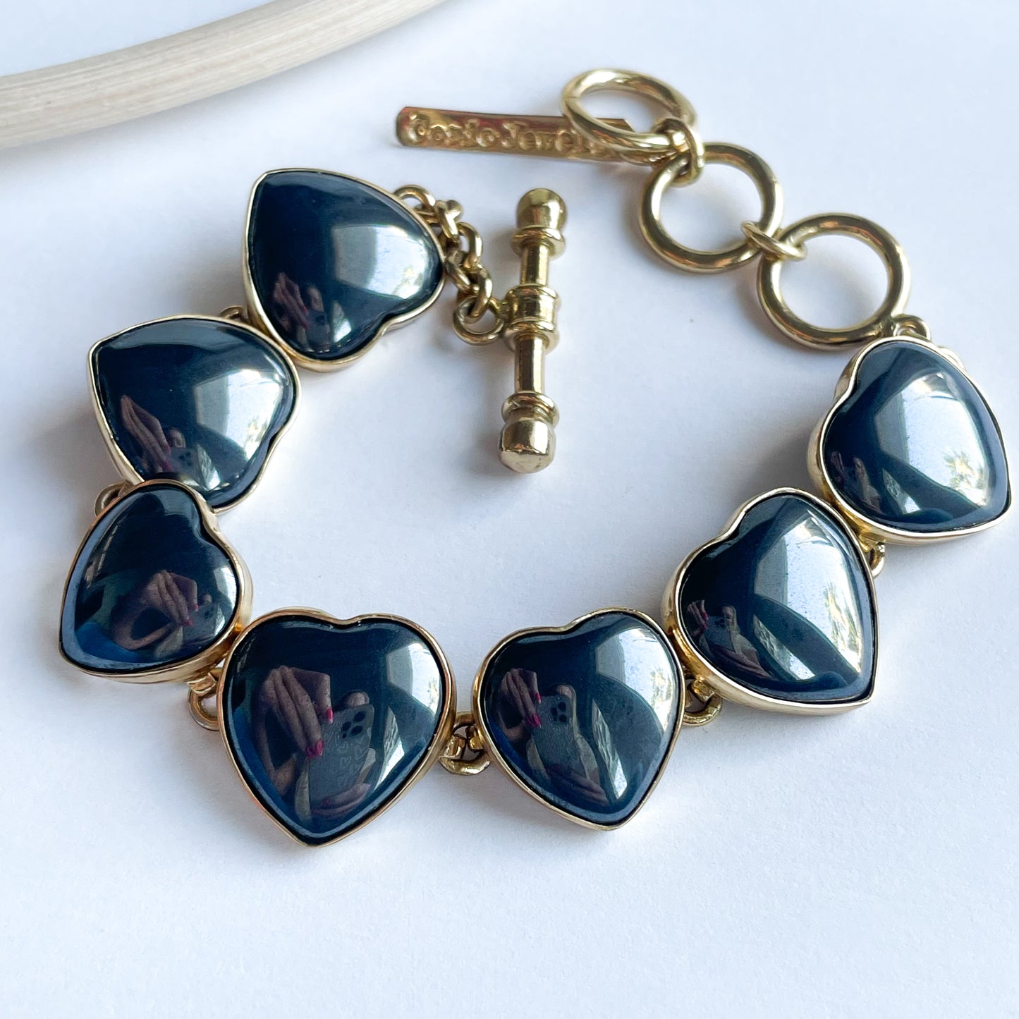 Hematite Heart Bracelet - Alchemia