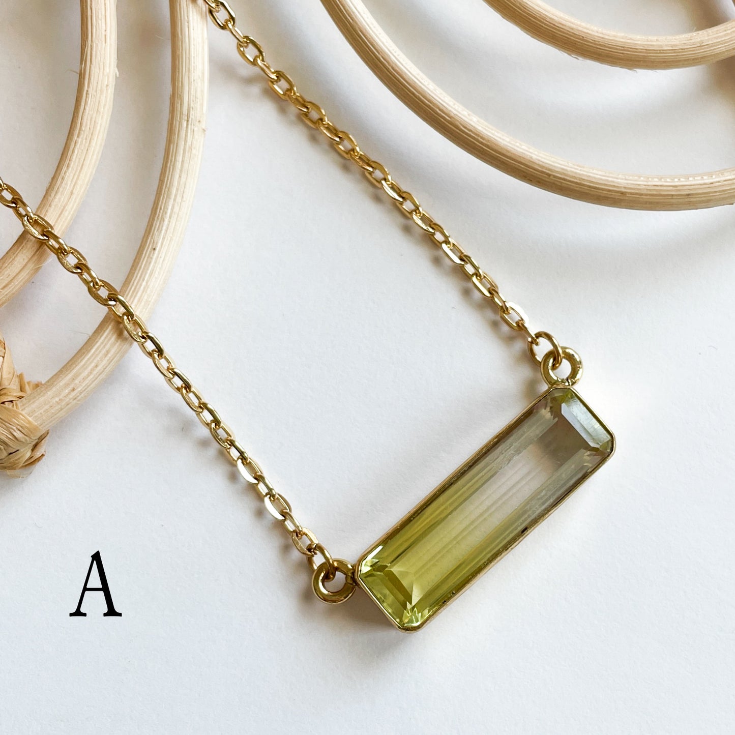 Citrine Bio Necklace - Alchemia