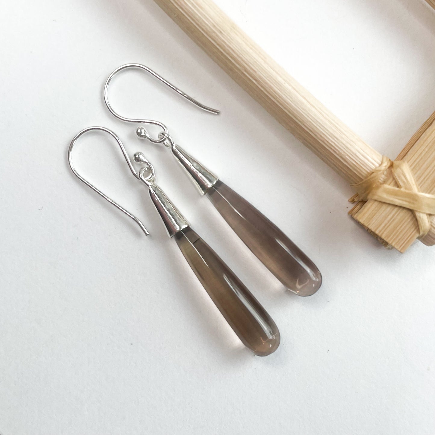 Variety of Color Drop Earrings - Both Metals