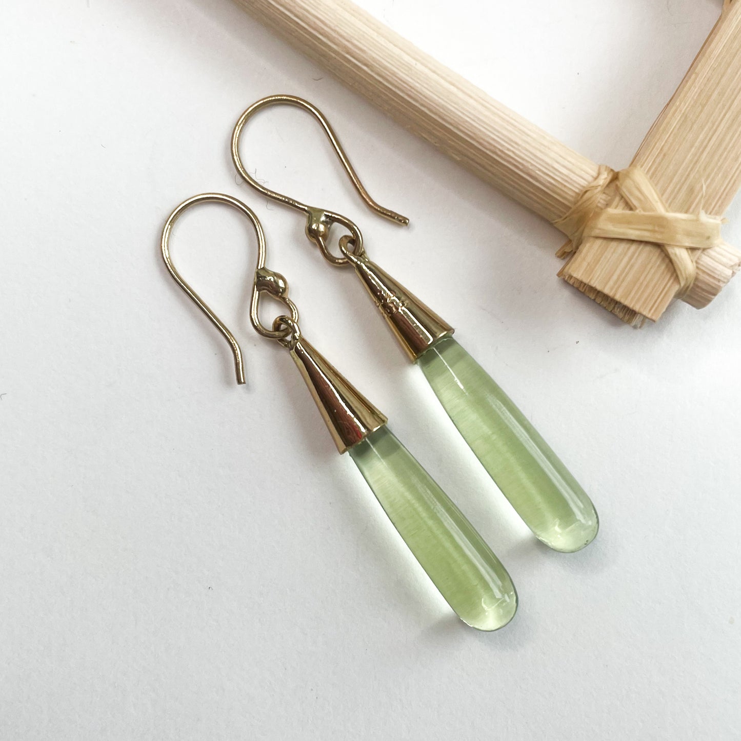 Variety of Color Drop Earrings - Both Metals