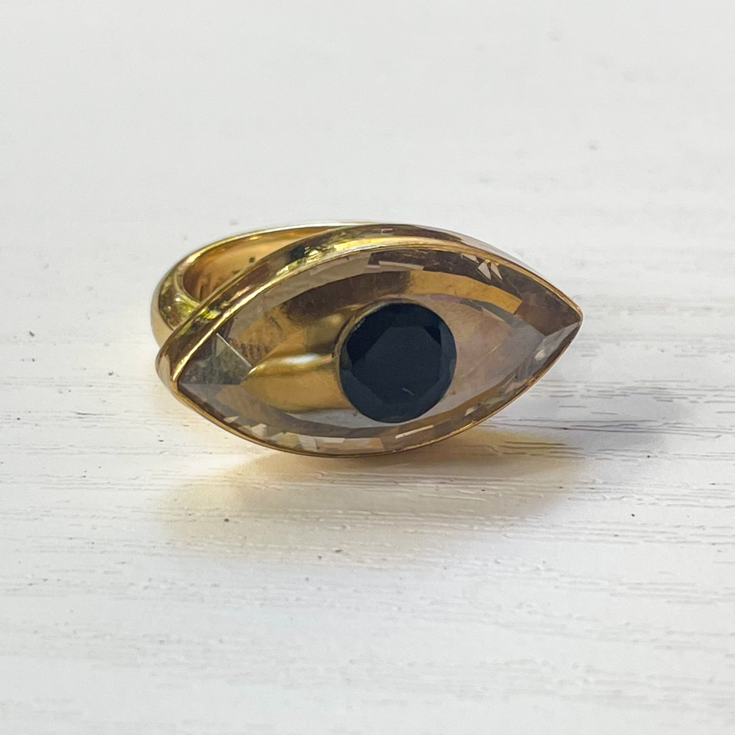 Evil Eye Ring - Alchemia Gold
