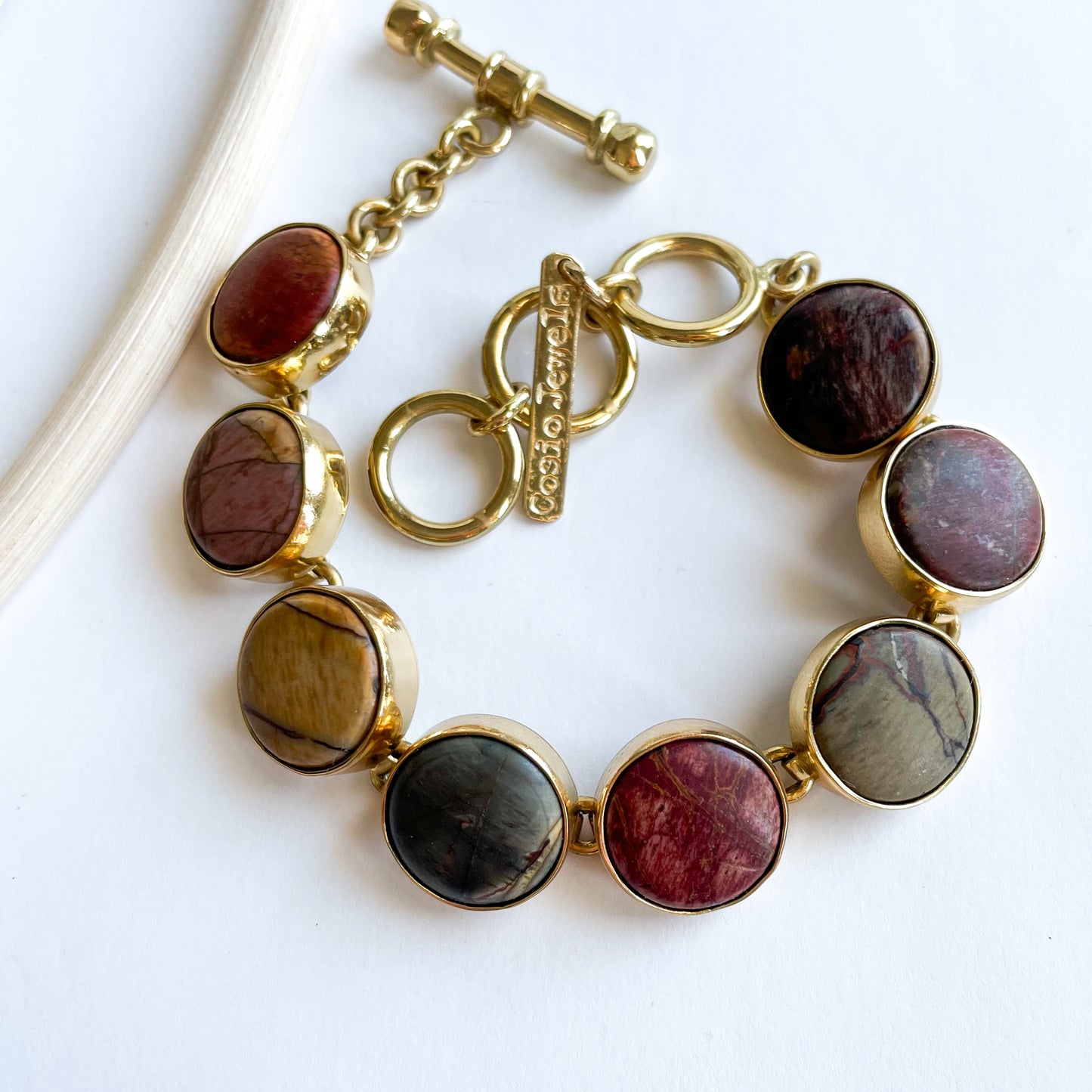 Red Creek Jasper Bracelet - Alchemia